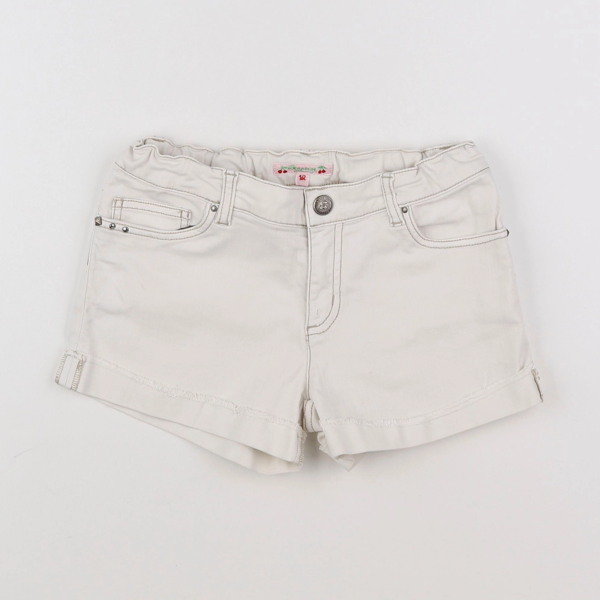 Bonpoint - short blanc - 12 ans