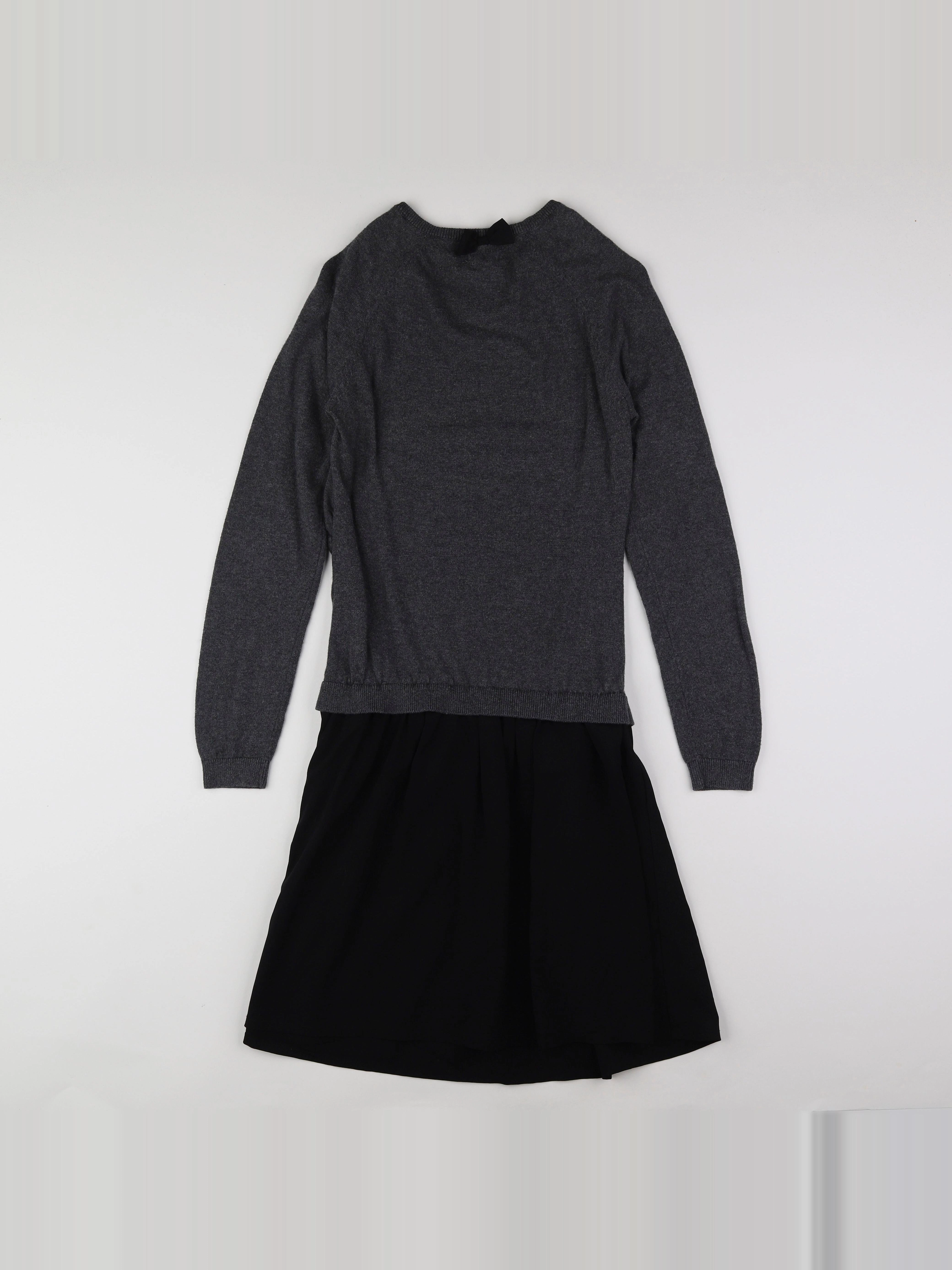 Vertbaudet - robe allaitement, grossesse gris - 34 à 36