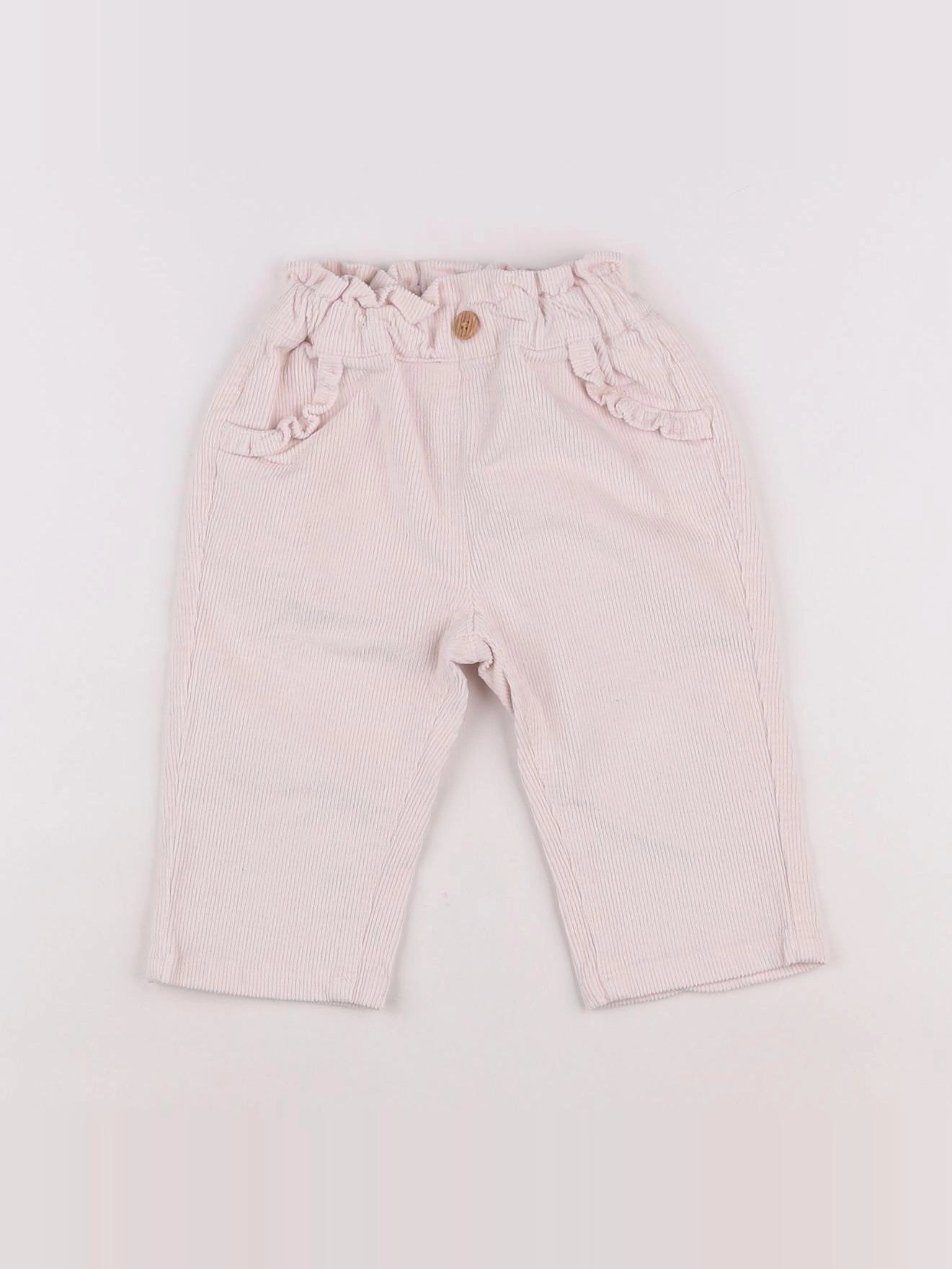 Tape à l'oeil - pantalon rose - 12 mois