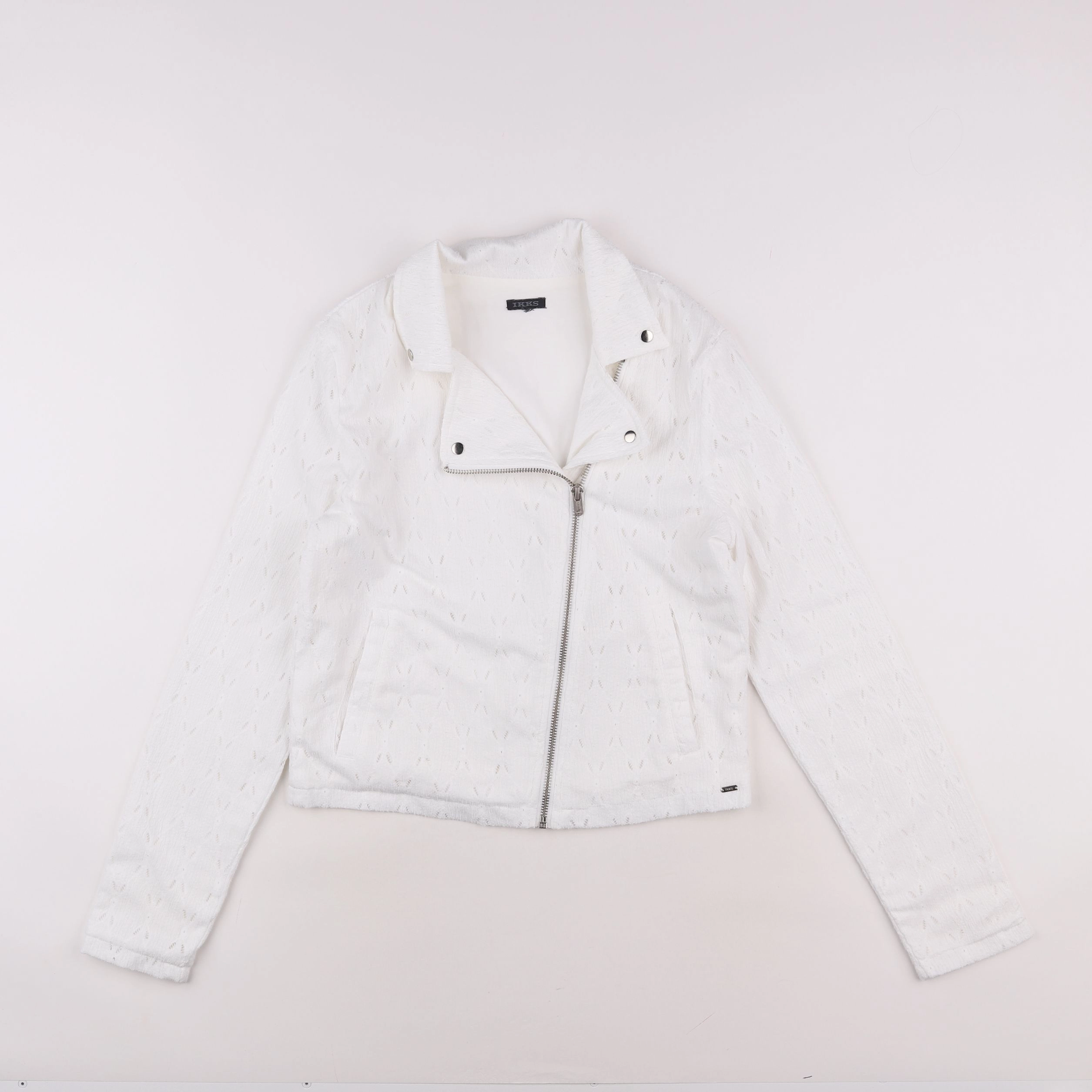 IKKS - veste blanc - 12/14 ans