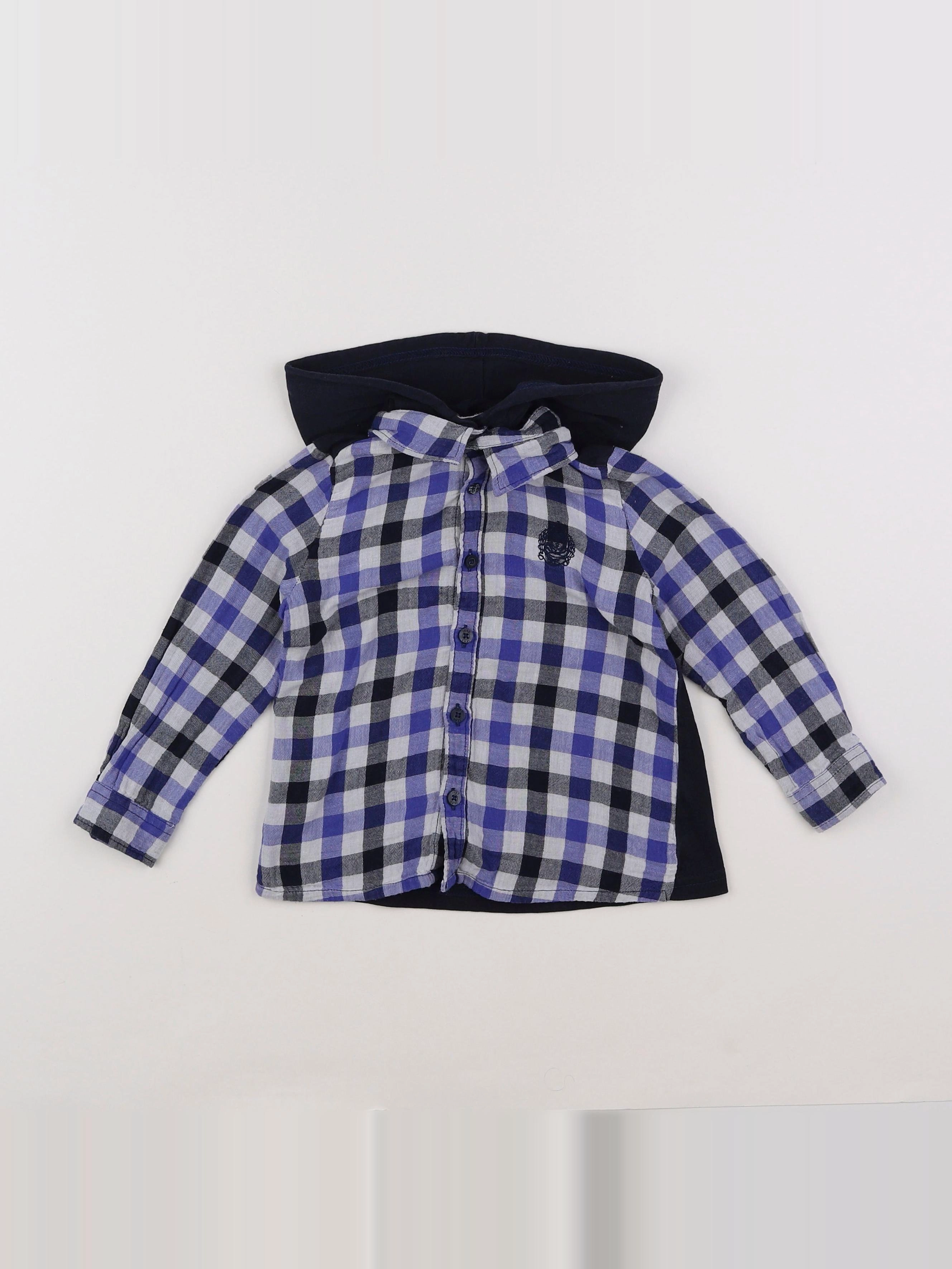 IKKS - chemise bleu - 2 ans