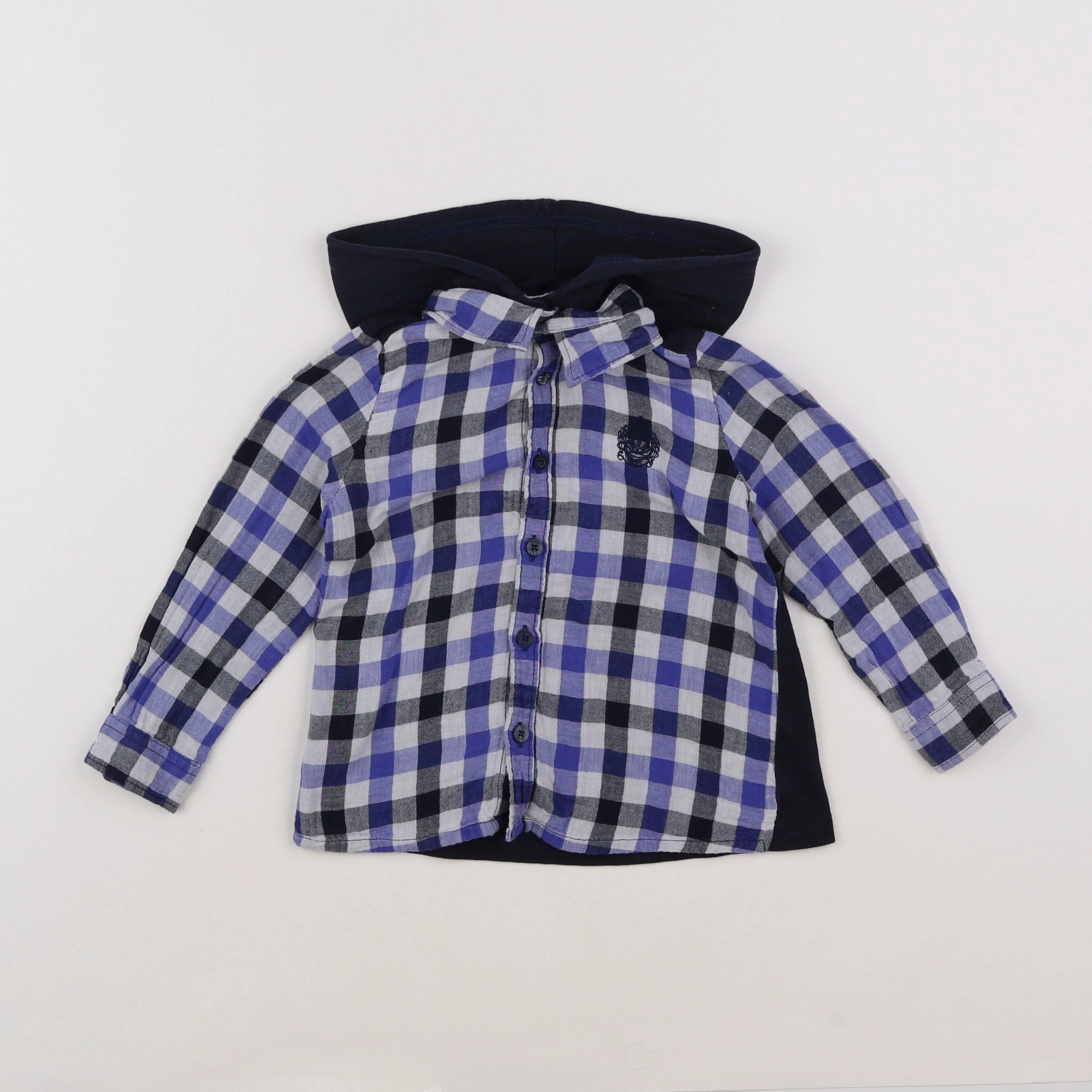 IKKS - chemise bleu - 2 ans
