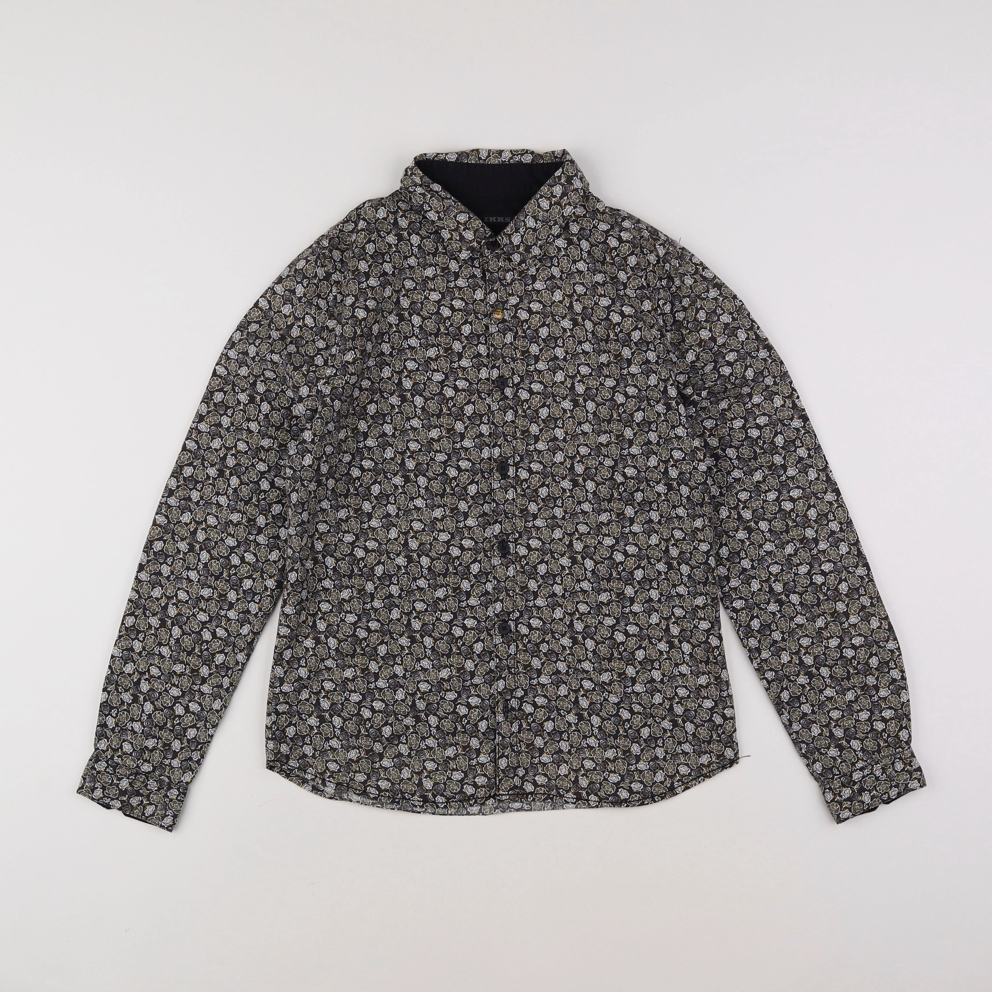 IKKS - chemise gris - 10 ans