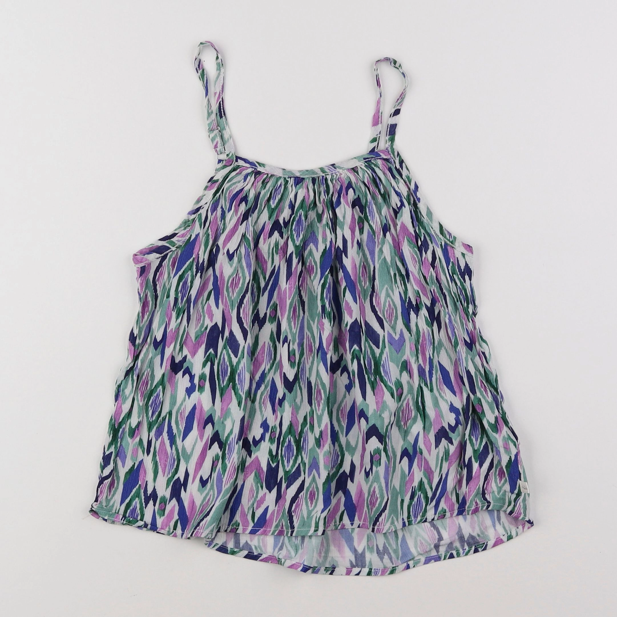 IKKS - blouse bleu - 10 ans
