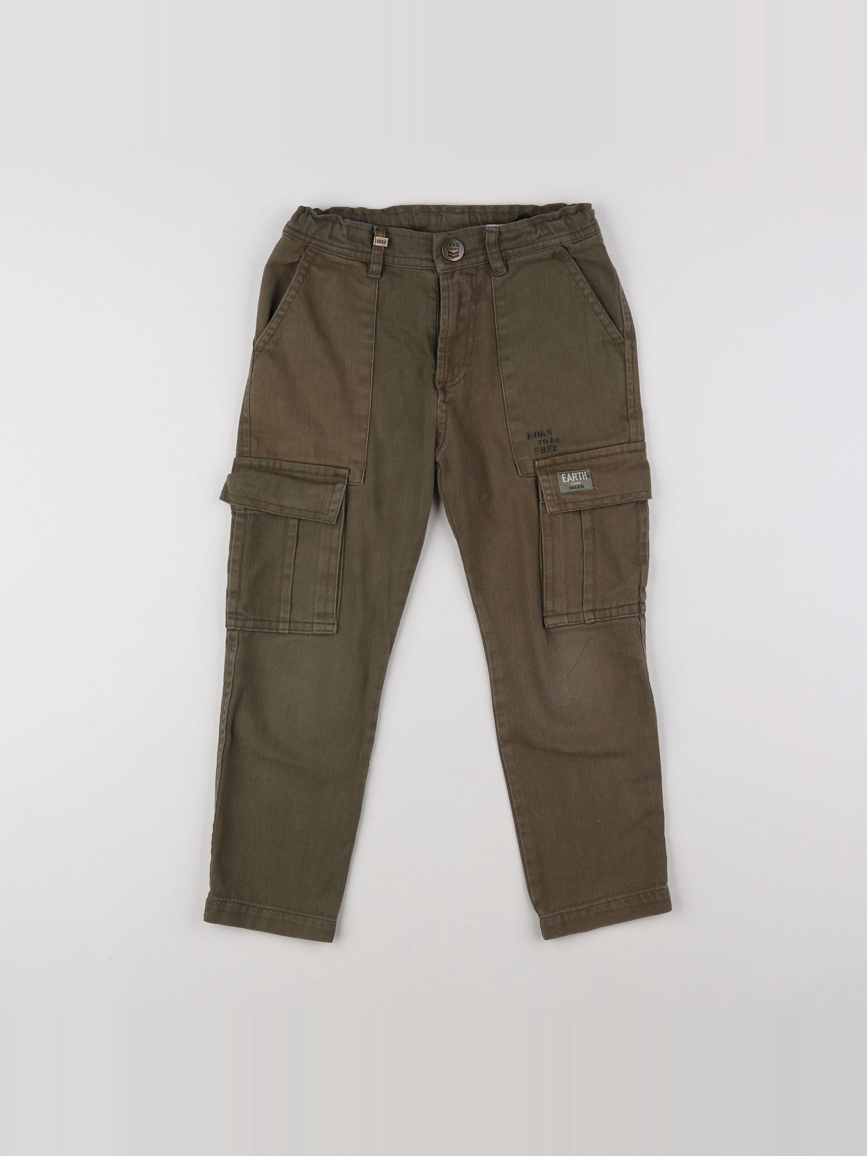 IKKS - pantalon vert - 6 ans