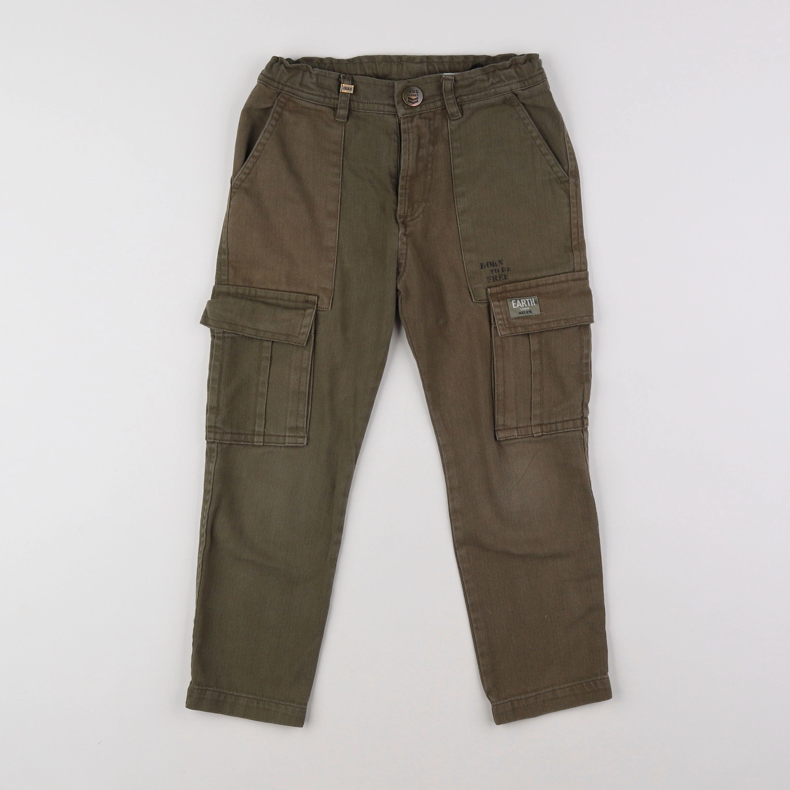 IKKS - pantalon vert - 6 ans