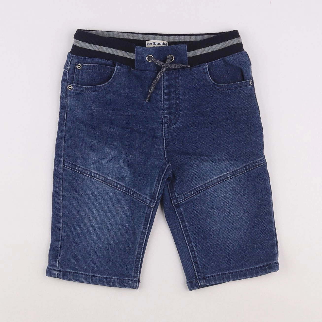 Vertbaudet - short bleu - 6 ans