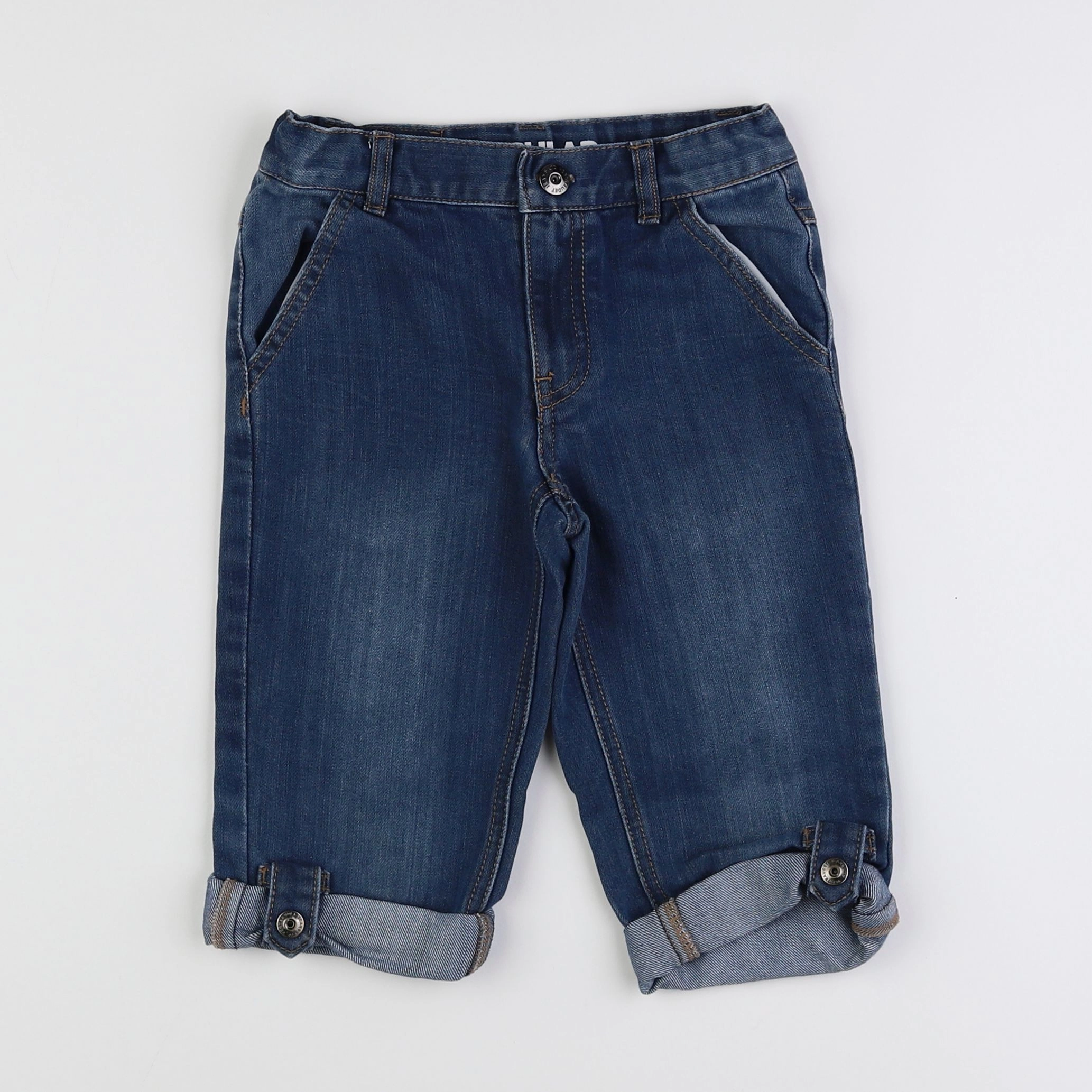 Vertbaudet - short bleu - 6 ans