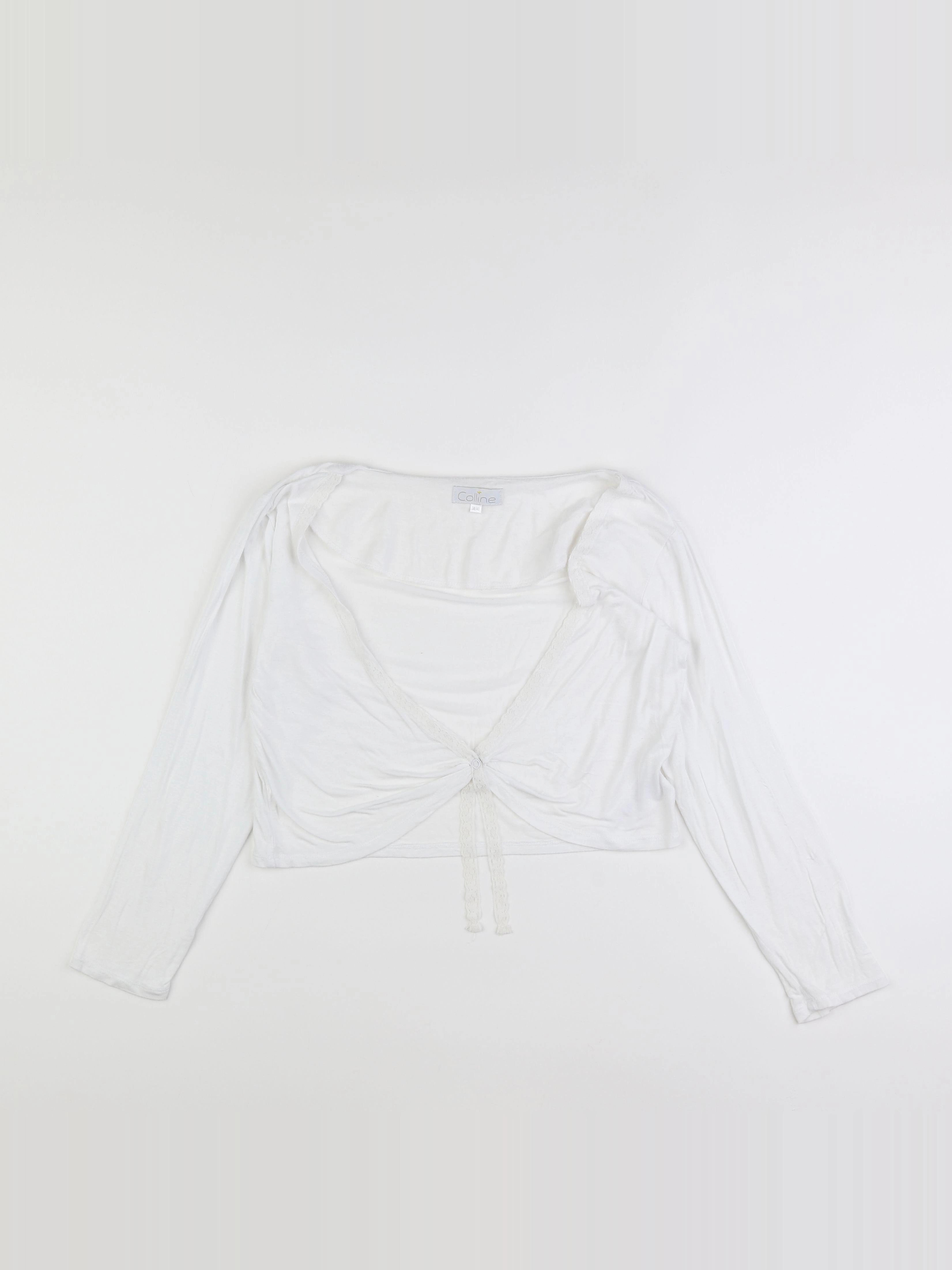 Vertbaudet - tee-shirt allaitement, grossesse blanc - 38 à 40