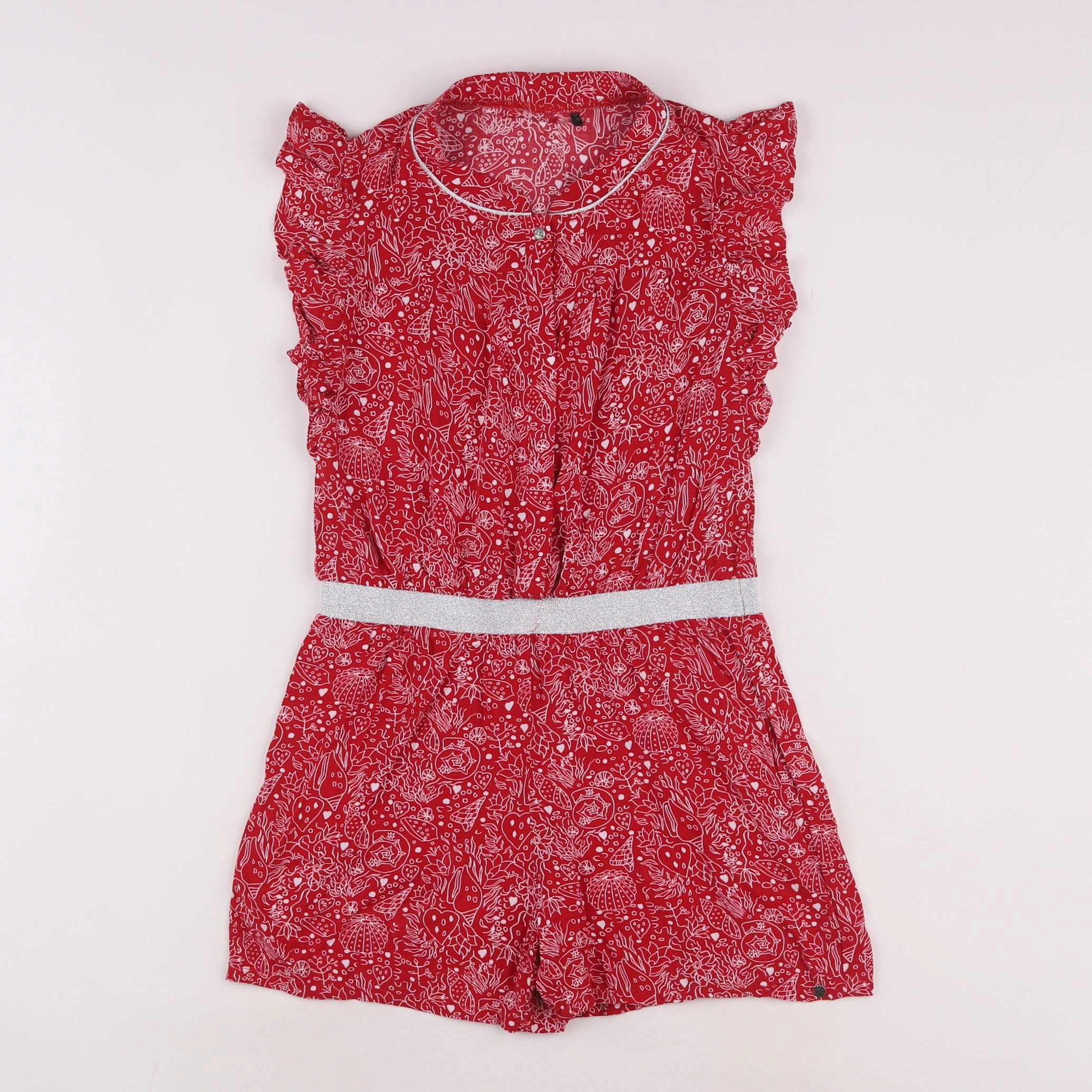 IKKS - combinaison rouge - 10 ans