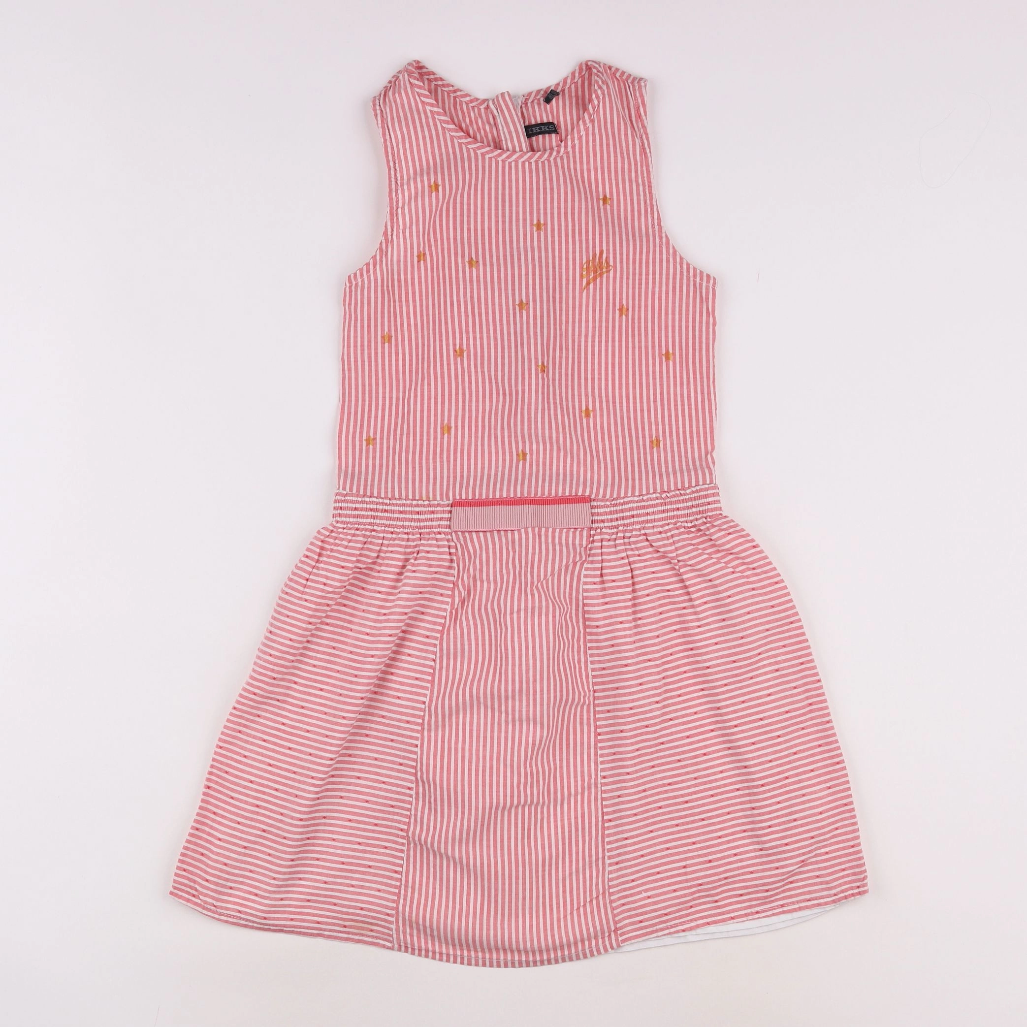 IKKS - robe rose - 10 ans