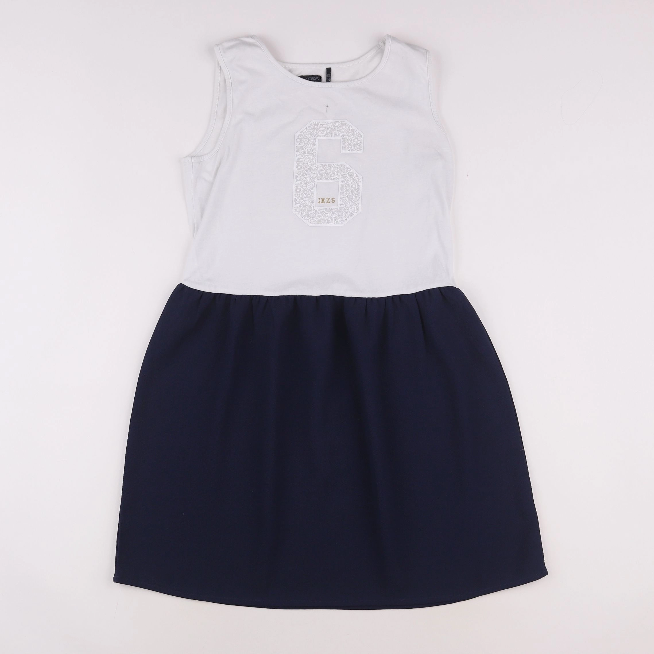 IKKS - robe blanc - 12 ans