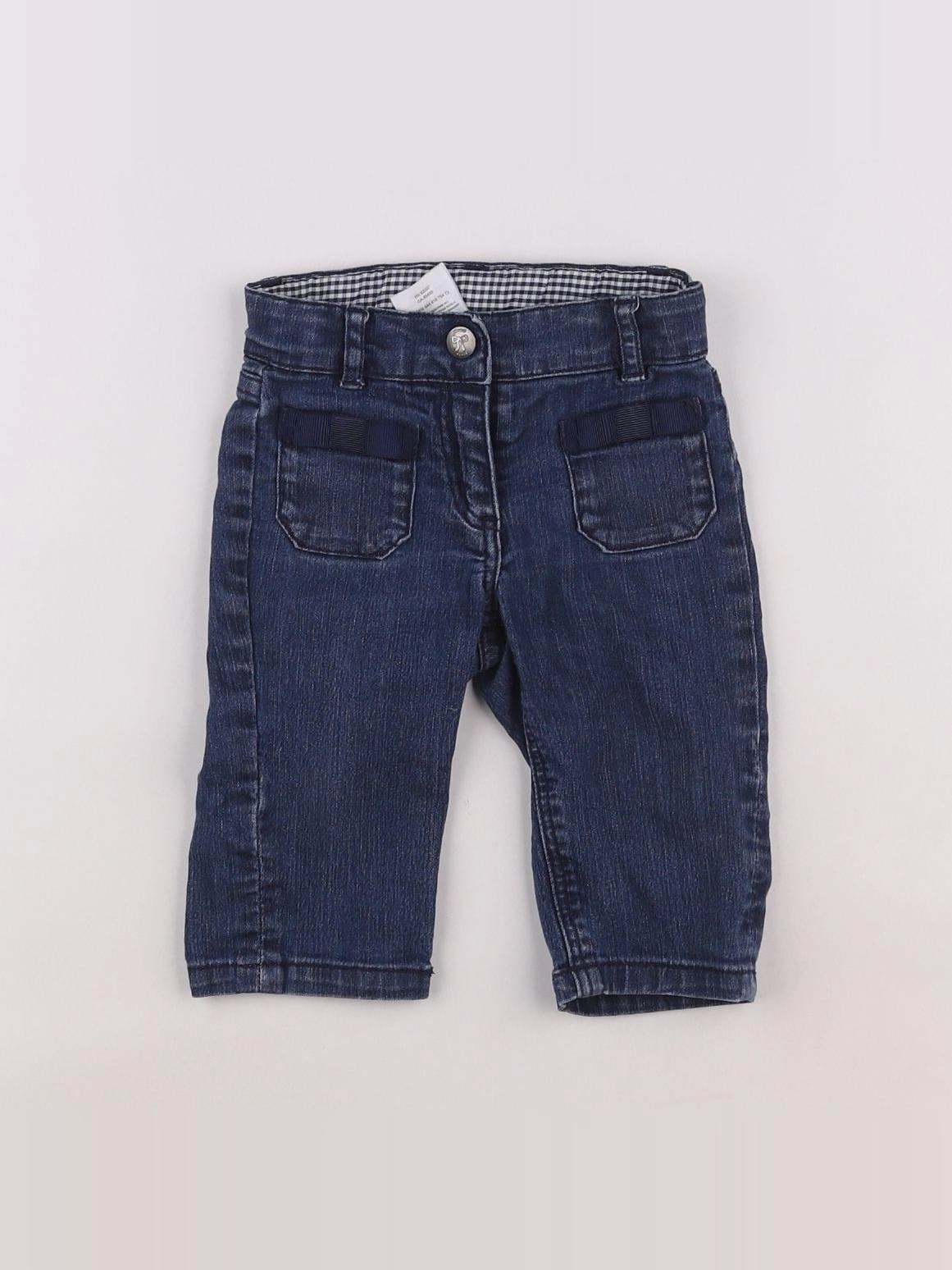 Jacadi - jean bleu - 6 mois