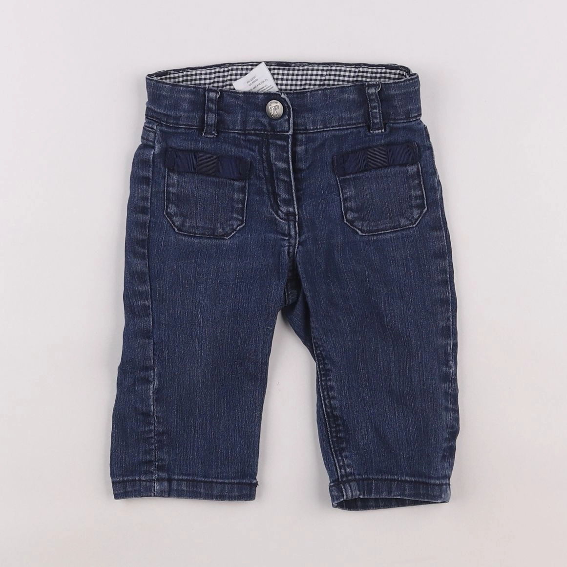 Jacadi - jean bleu - 6 mois