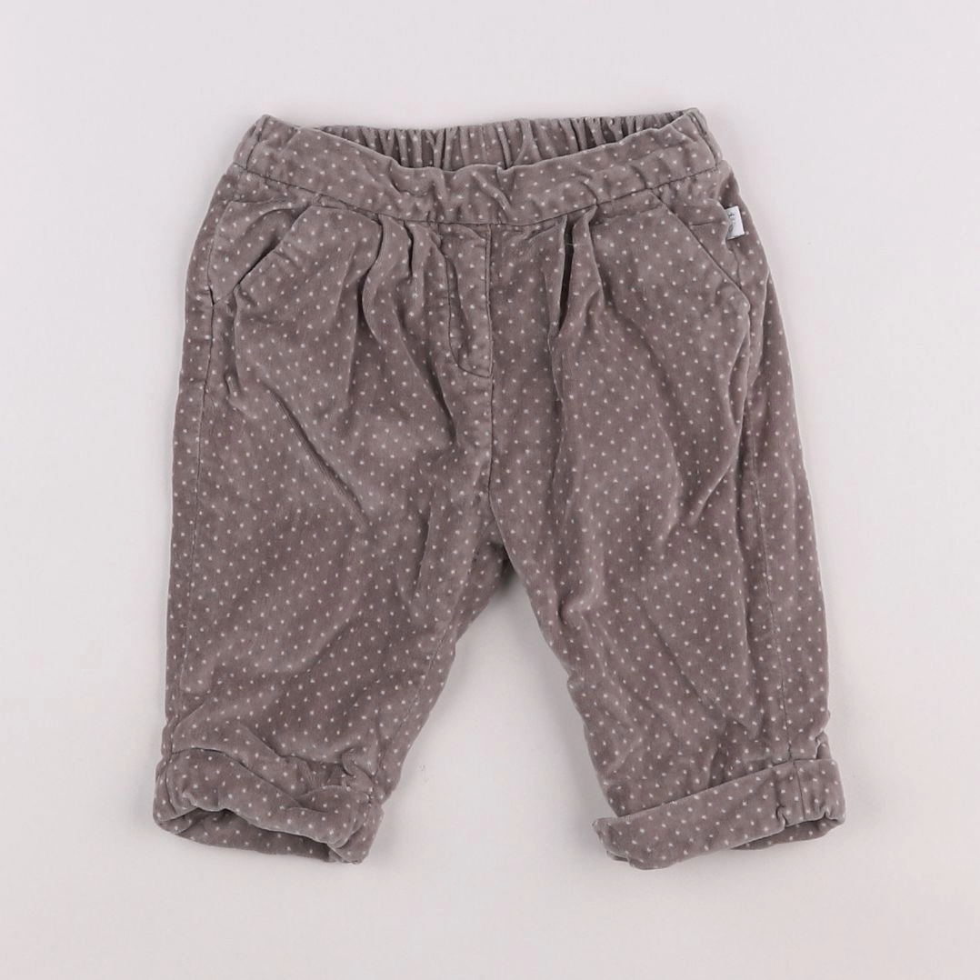 Jacadi - pantalon gris - 6 mois