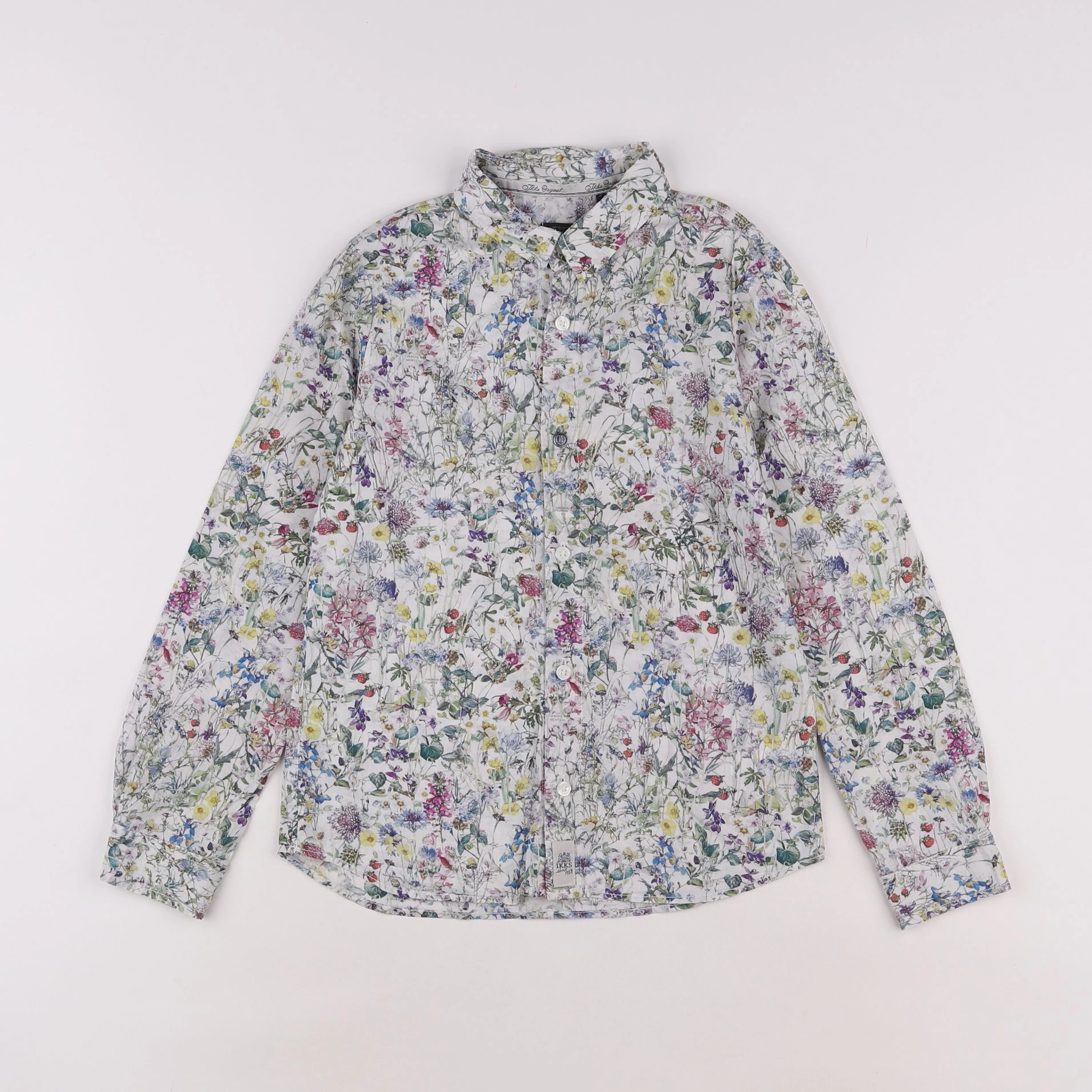 IKKS - chemise blanc - 8 ans