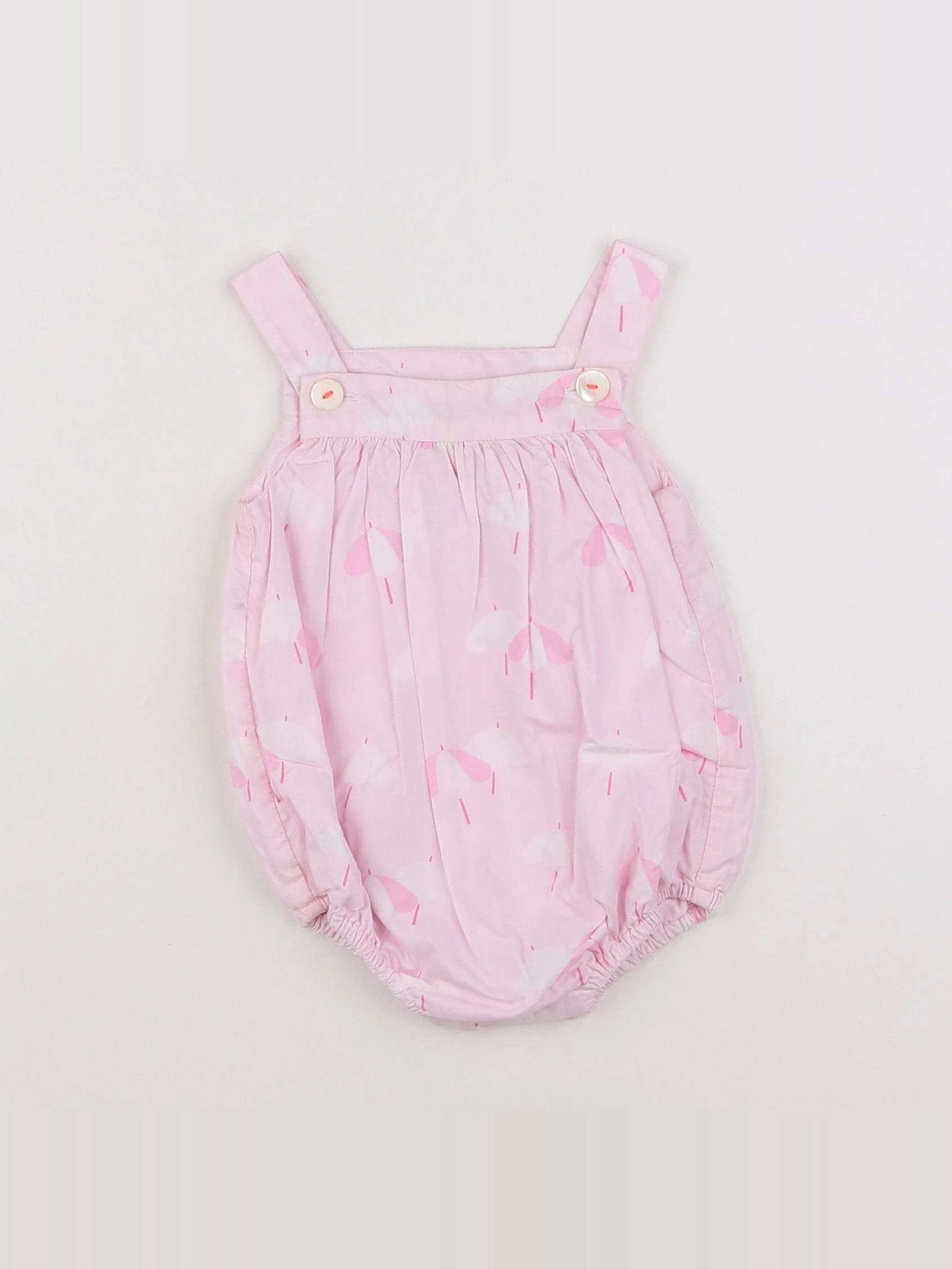 Jacadi - combinaison rose - 3 mois