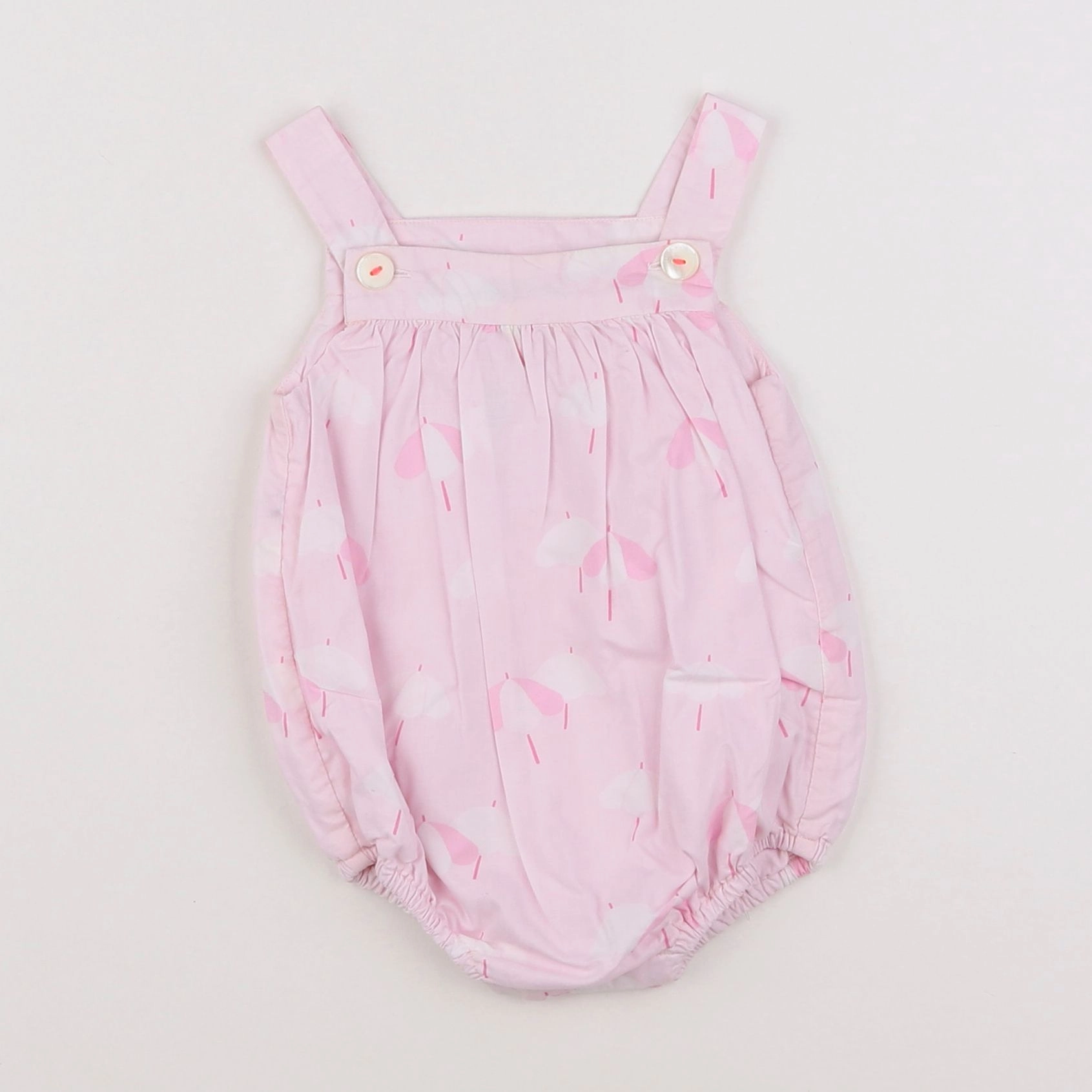 Jacadi - combinaison rose - 3 mois