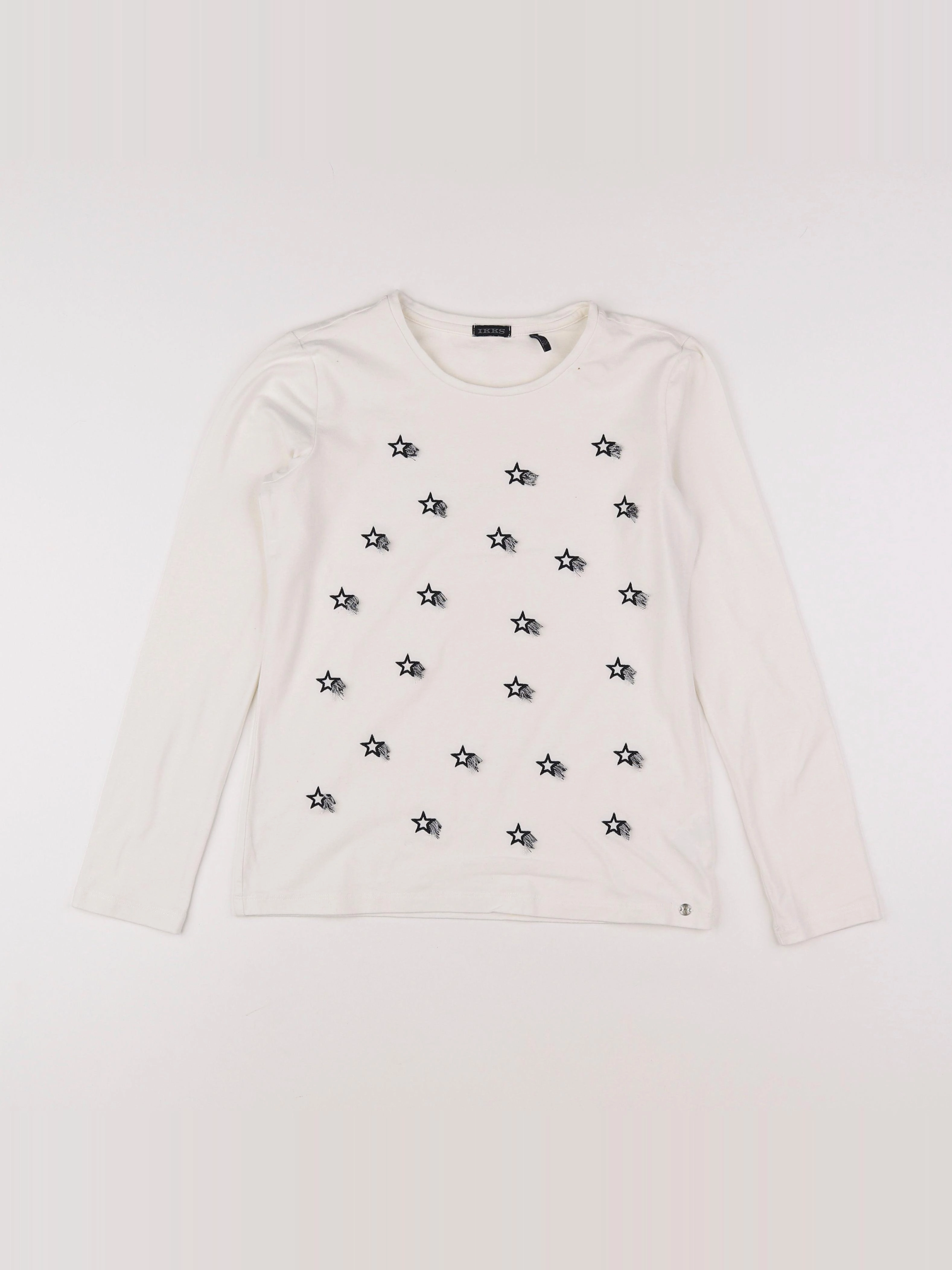 IKKS - tee-shirt blanc - 12 ans