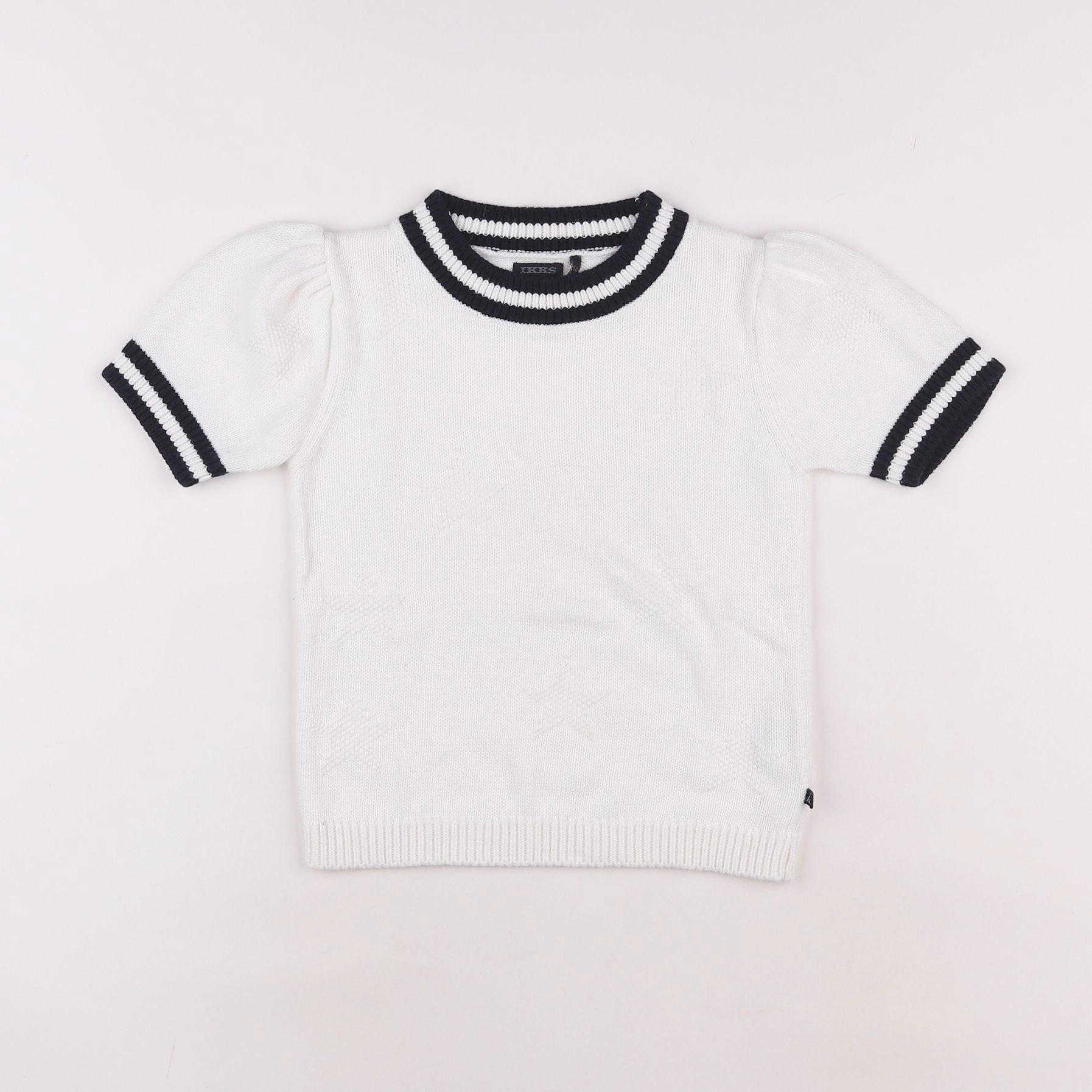 IKKS - pull blanc - 6 ans