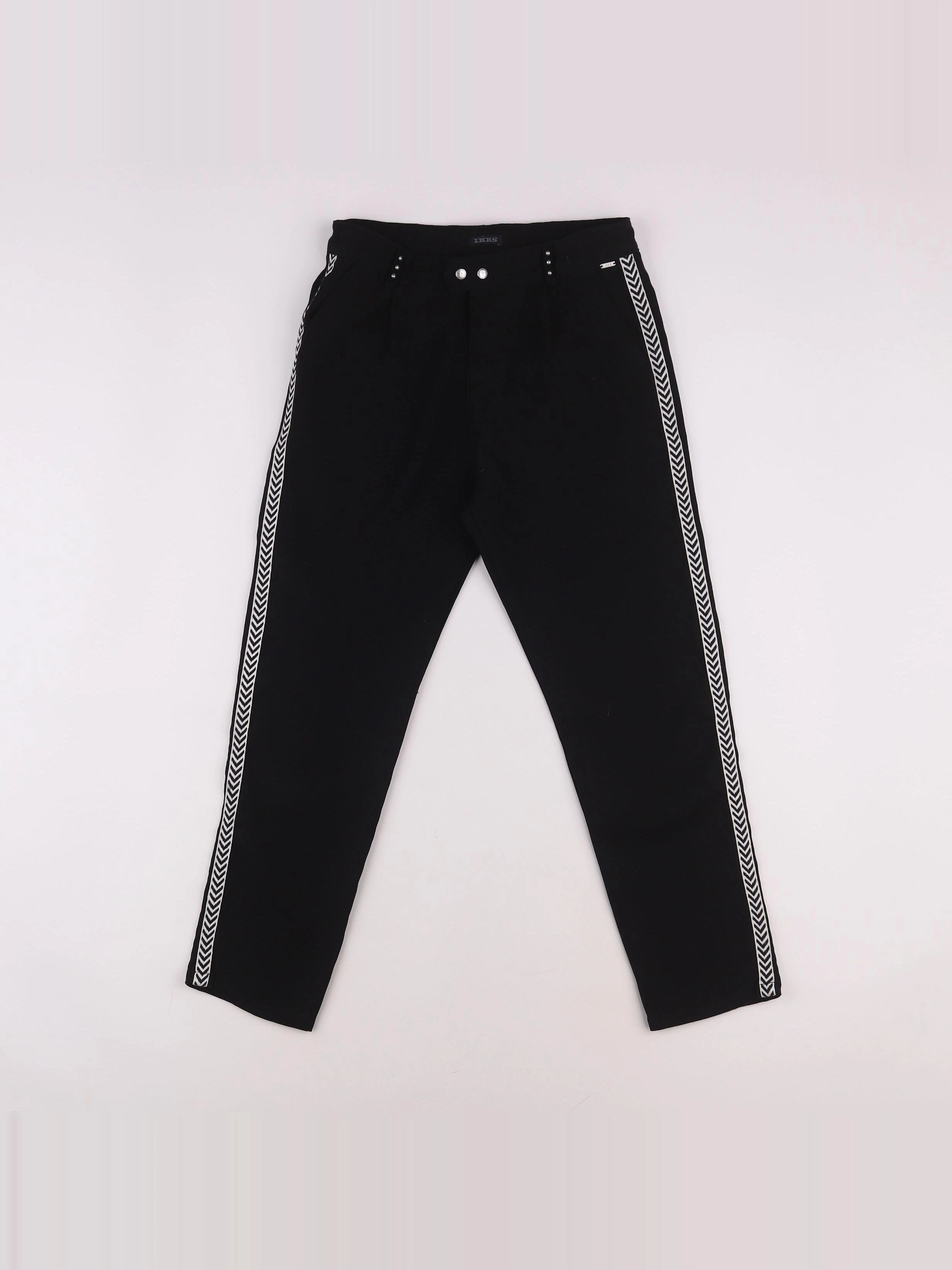 IKKS - pantalon noir - 10 ans
