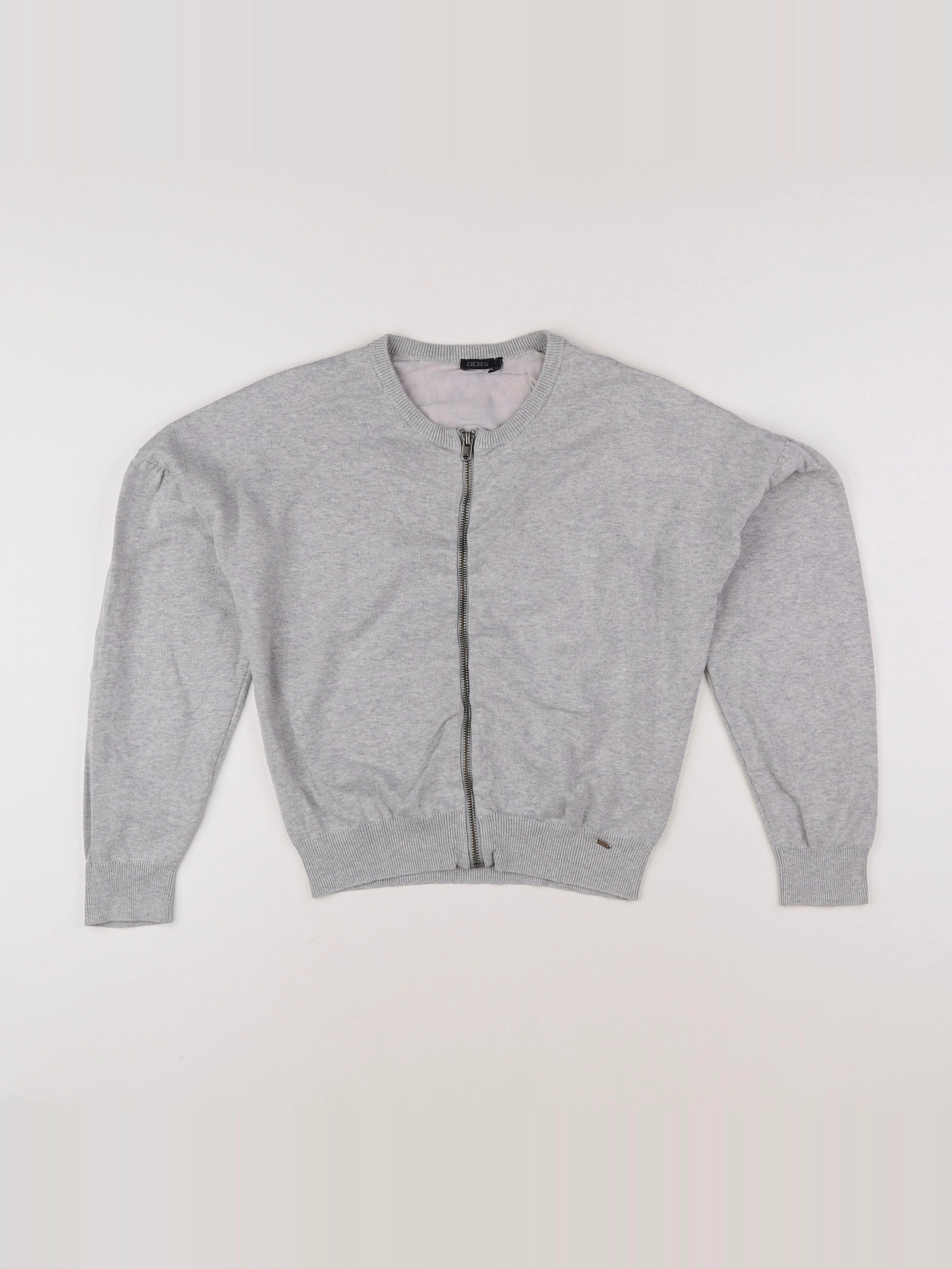 IKKS - gilet gris - 12 ans