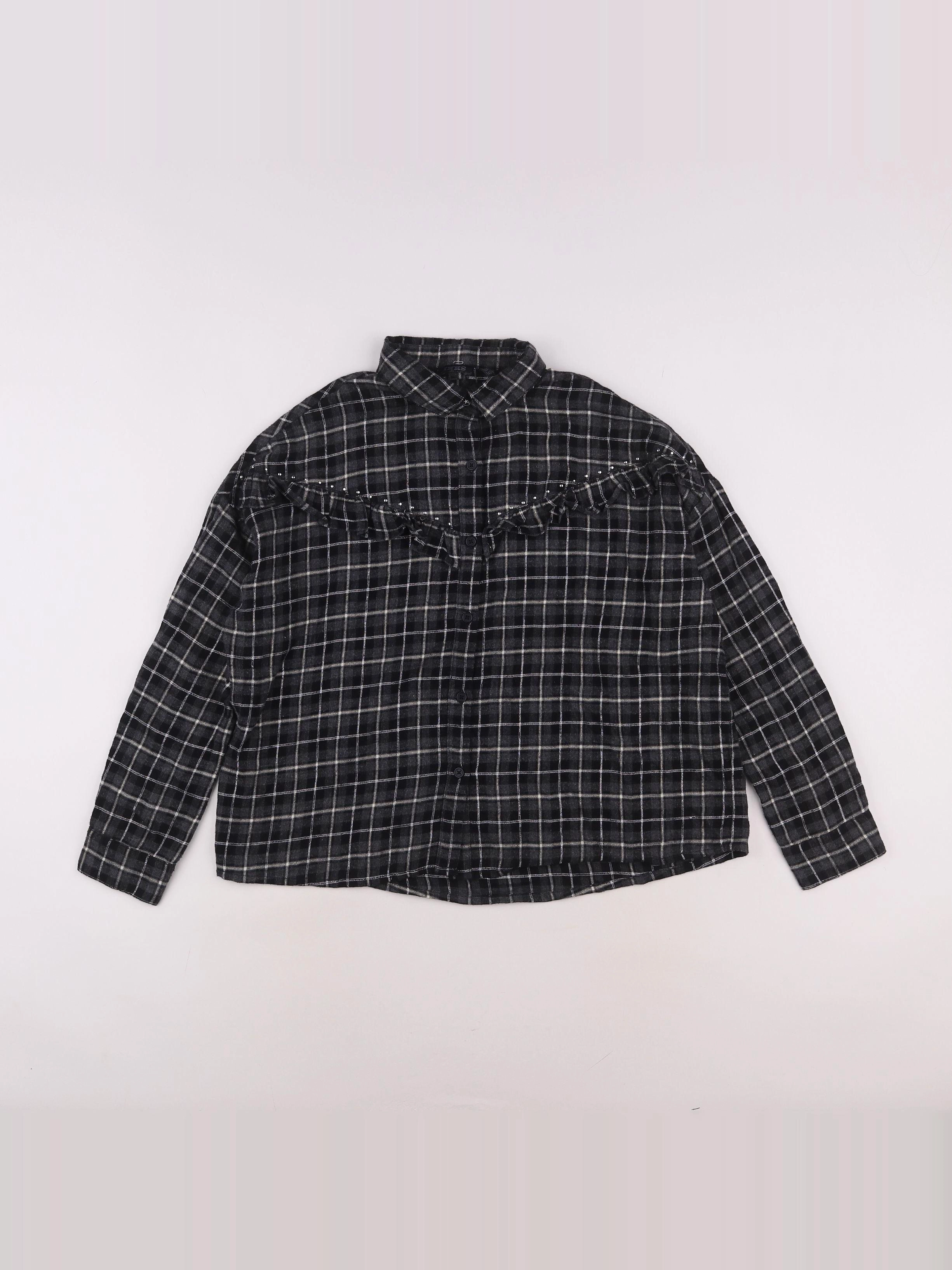 IKKS - chemise gris - 10 ans