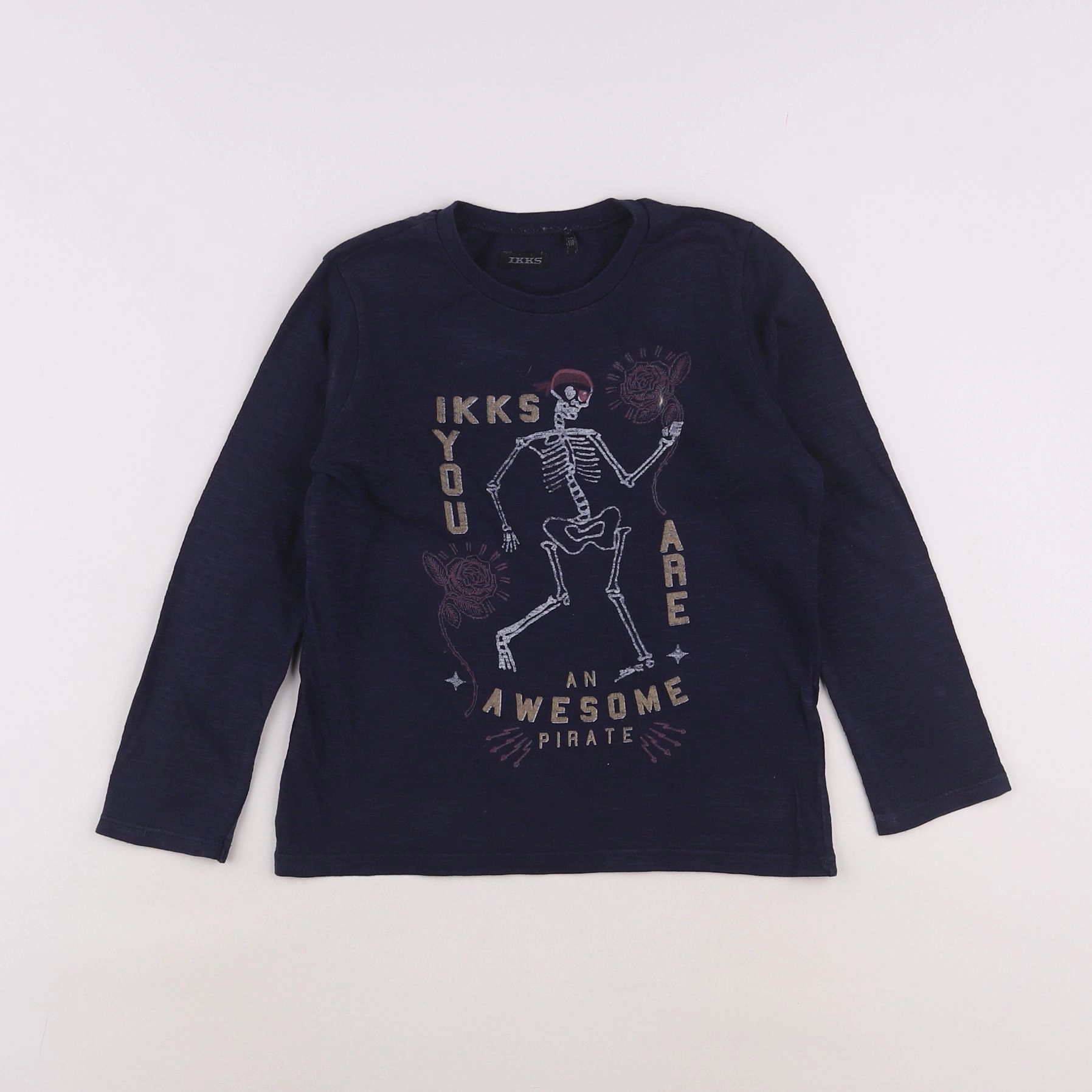 IKKS - tee-shirt bleu - 5 ans