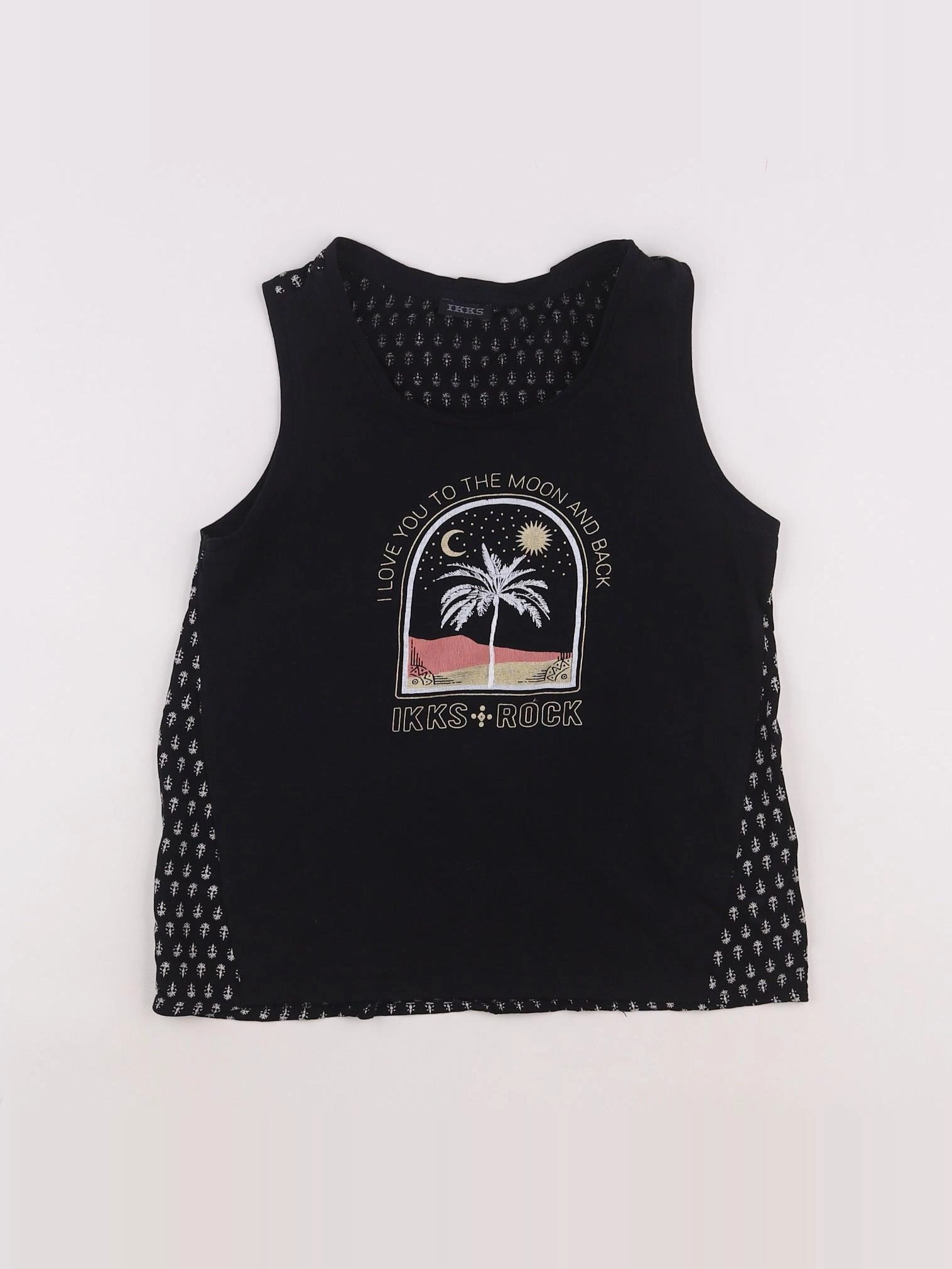 IKKS - tee-shirt noir - 10 ans