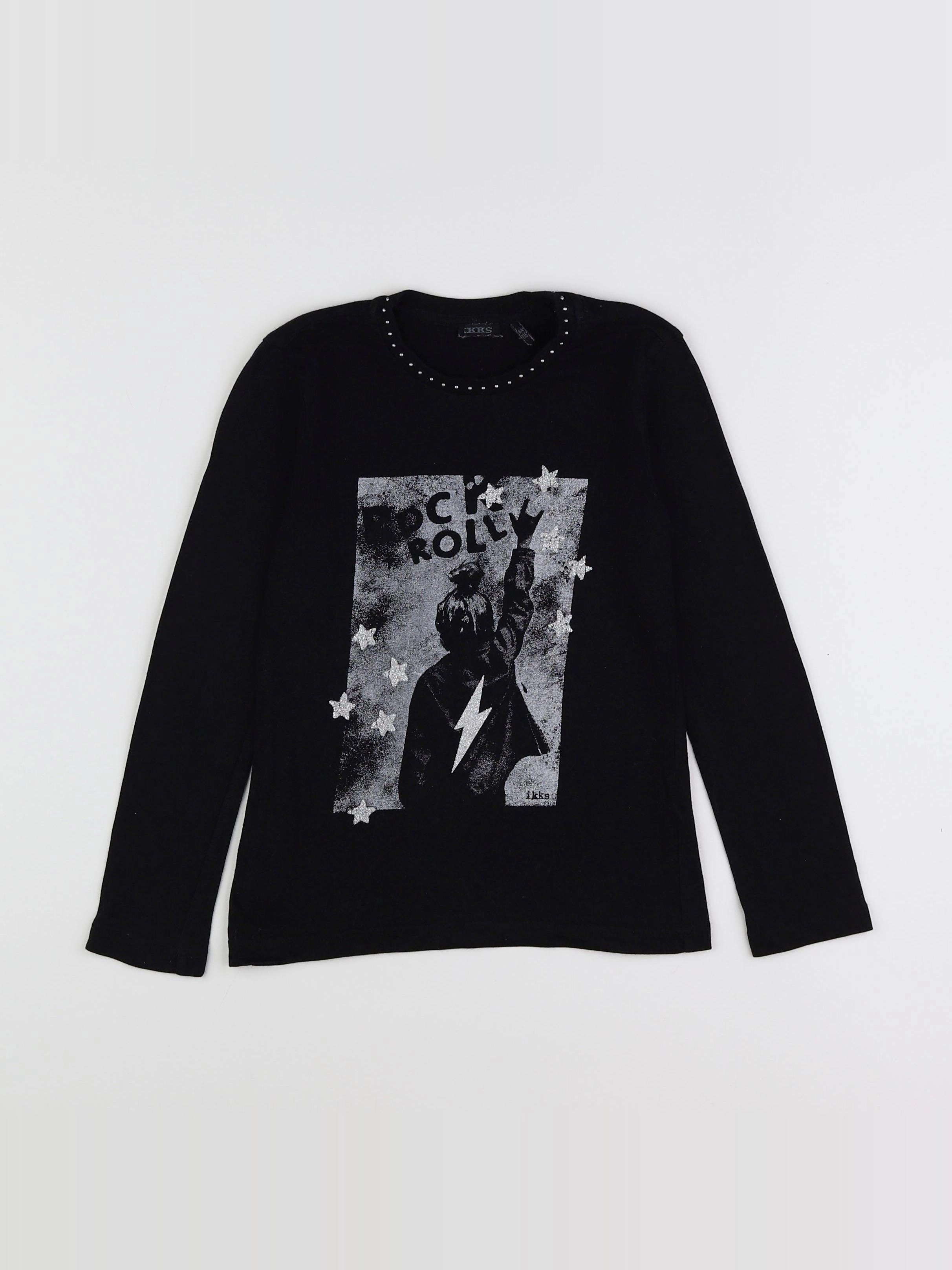 IKKS - tee-shirt noir - 6 ans