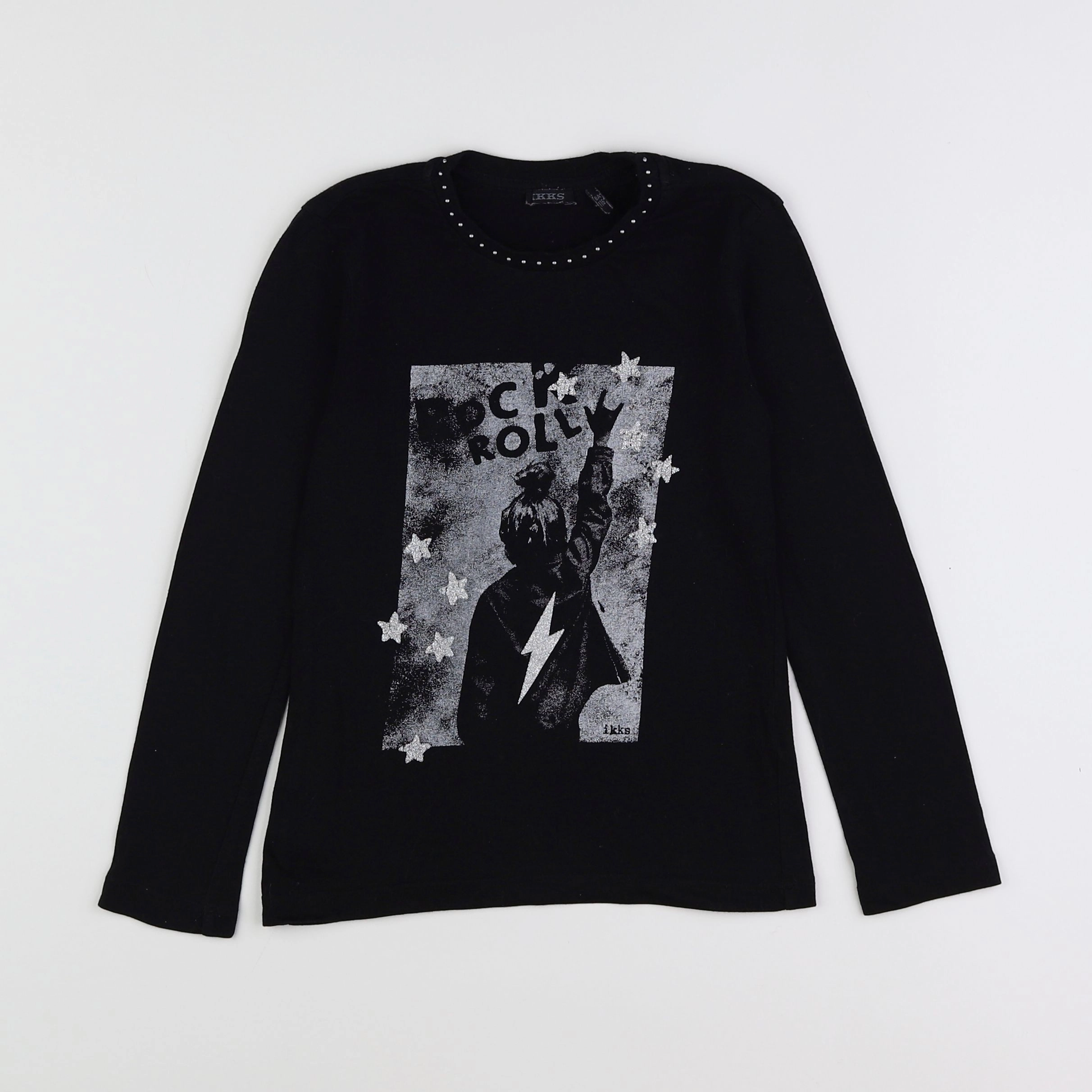 IKKS - tee-shirt noir - 6 ans
