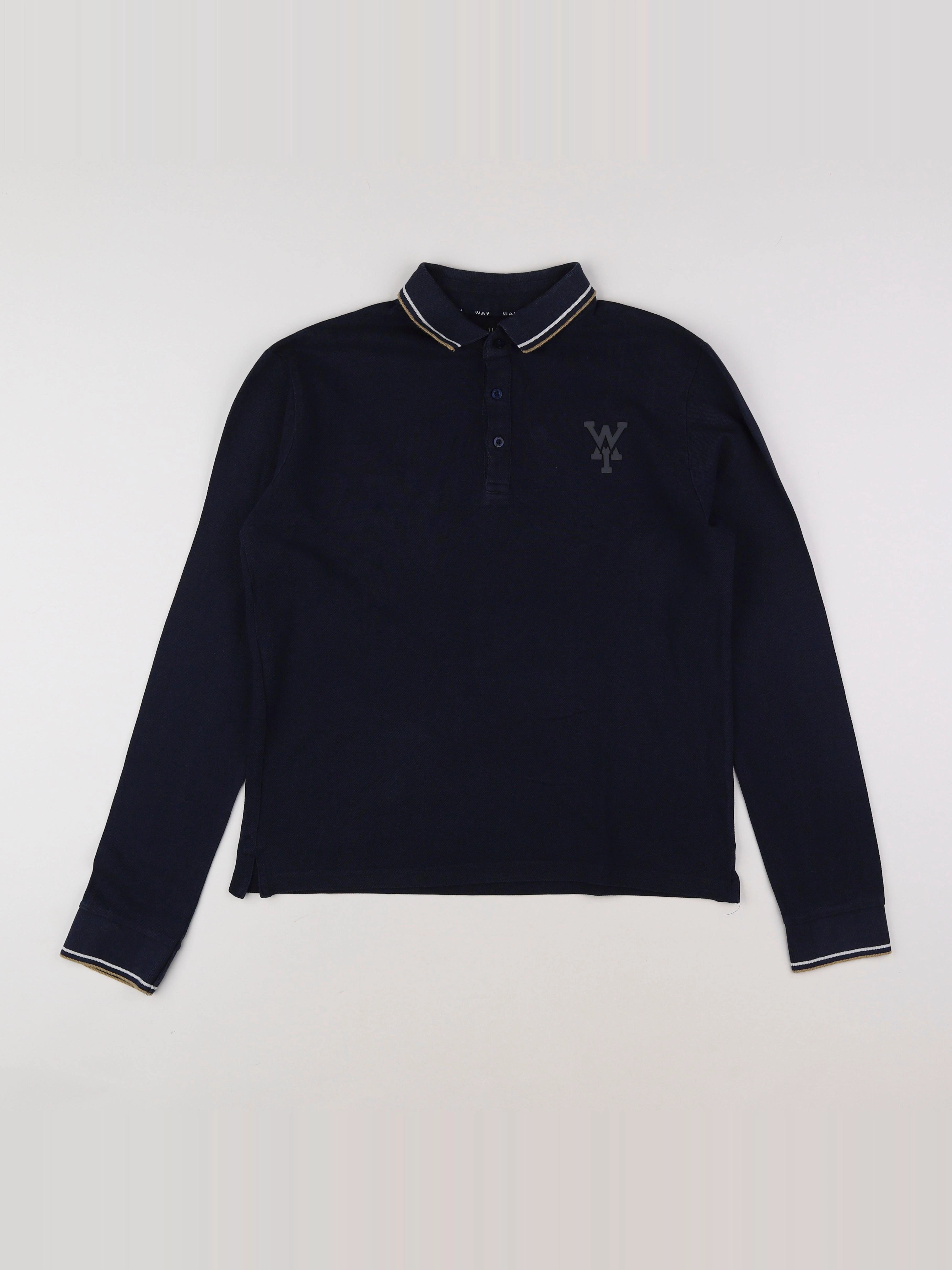 IKKS - polo bleu - 14 ans