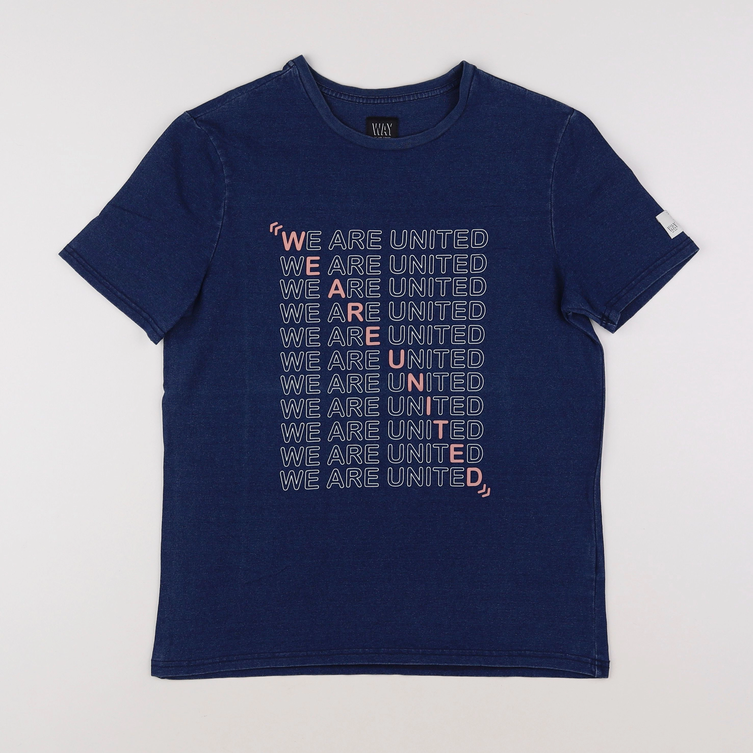 IKKS - tee-shirt bleu - 14 ans