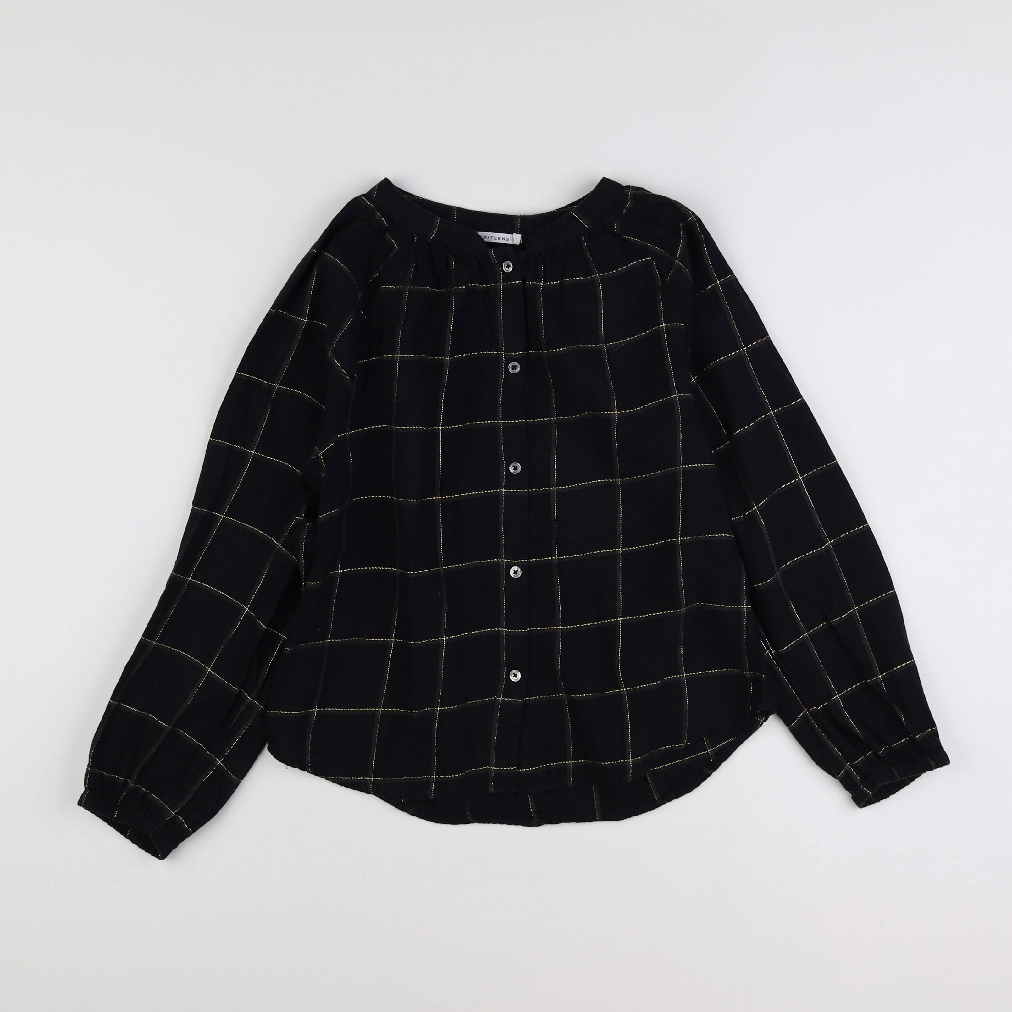 Monoprix - blouse noir - 12 ans