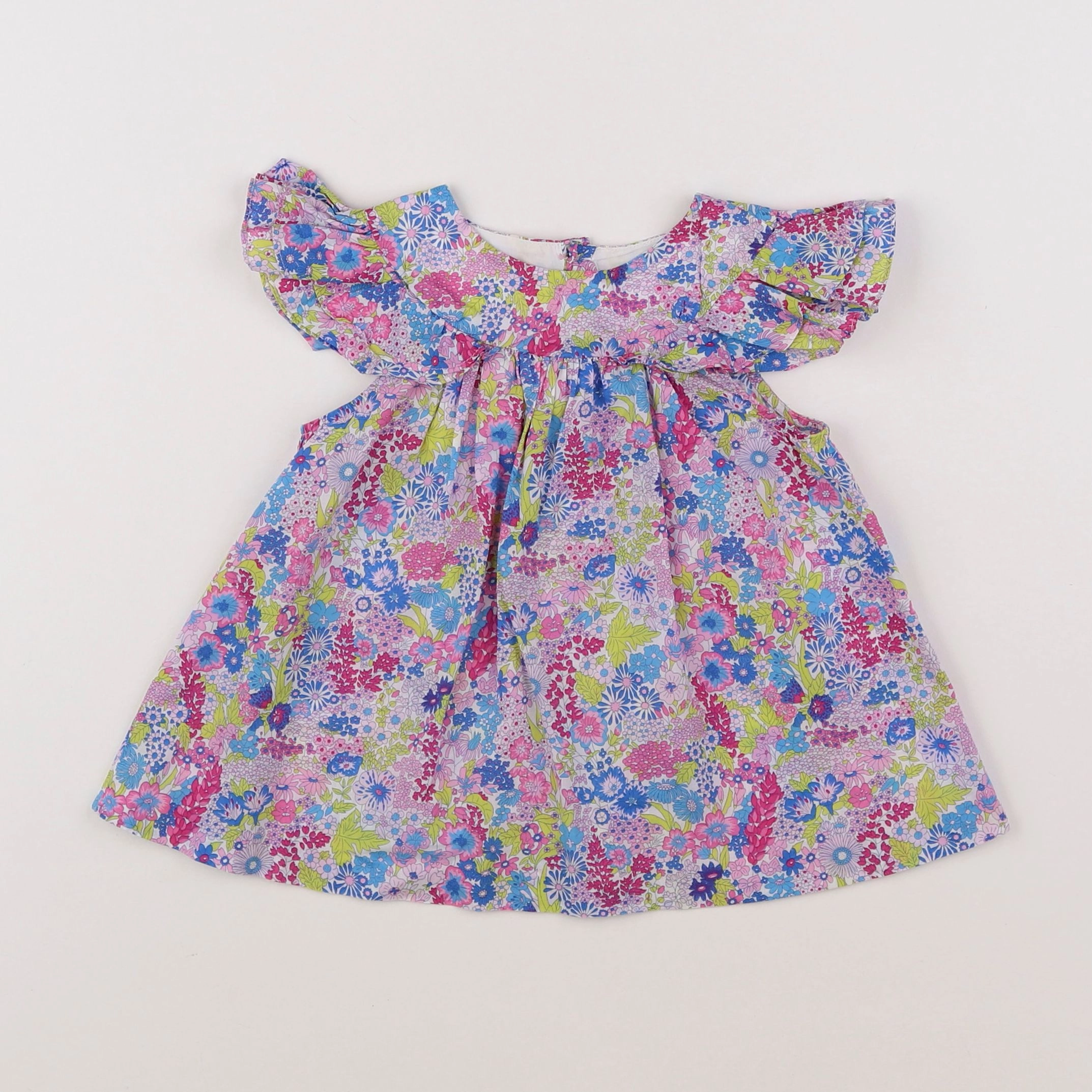 Jacadi - blouse liberty multicolore - 3 ans