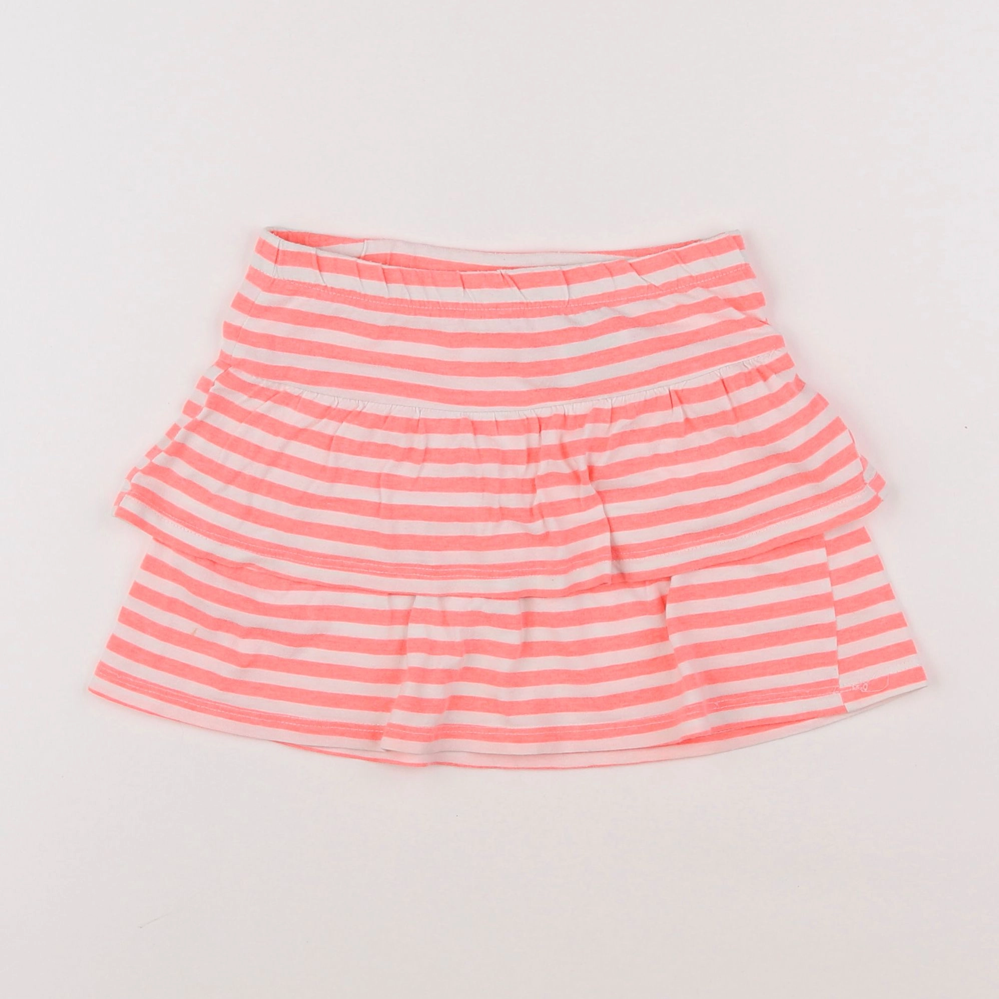 H&M - jupe rose fluo - 3 ans