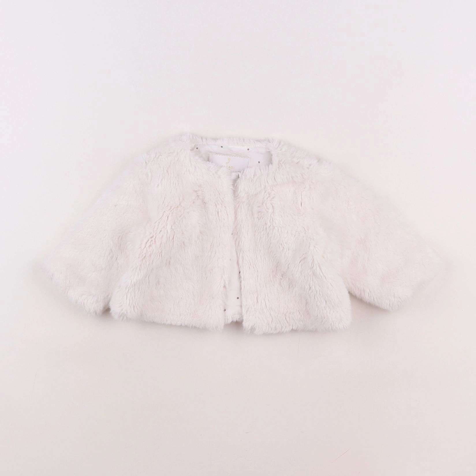 Jacadi - gilet blanc - 6 mois