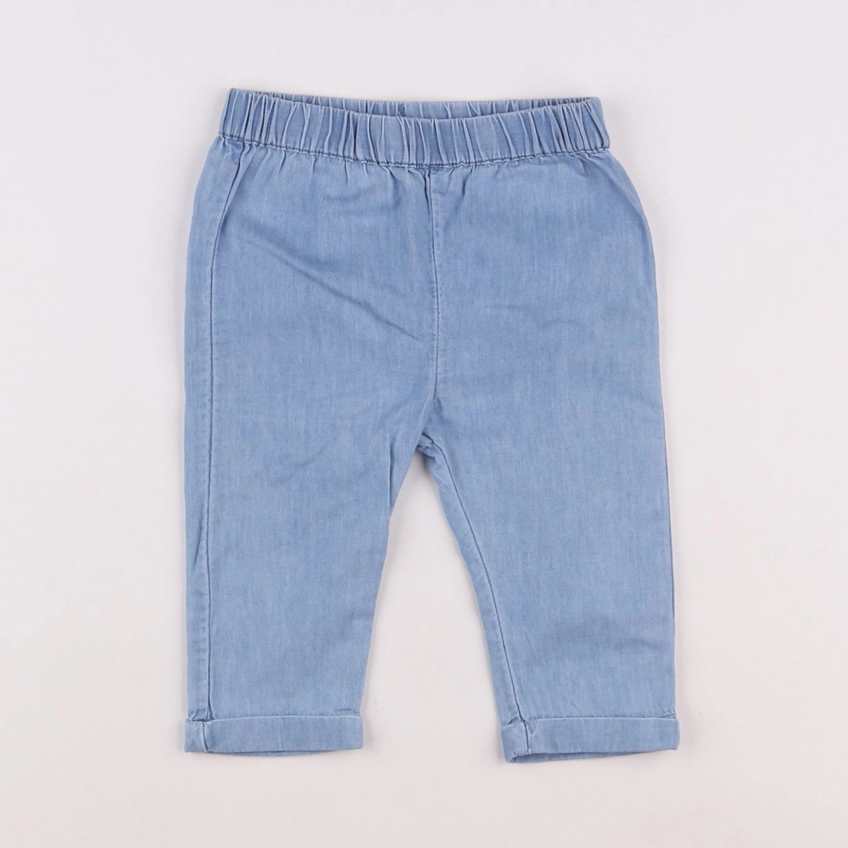 Noukie's - pantalon bleu - 12 mois