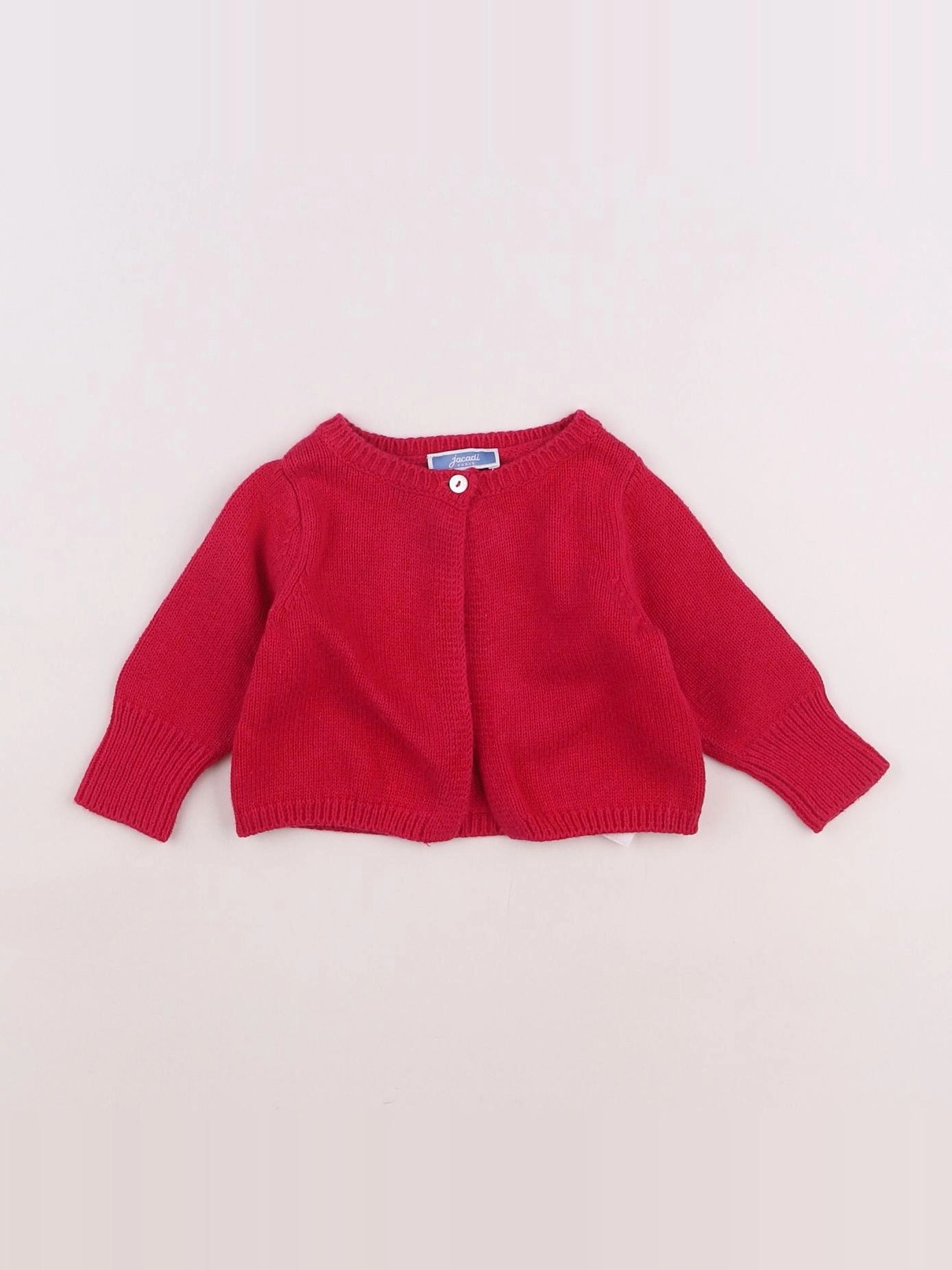 Jacadi - gilet rose - 6 mois