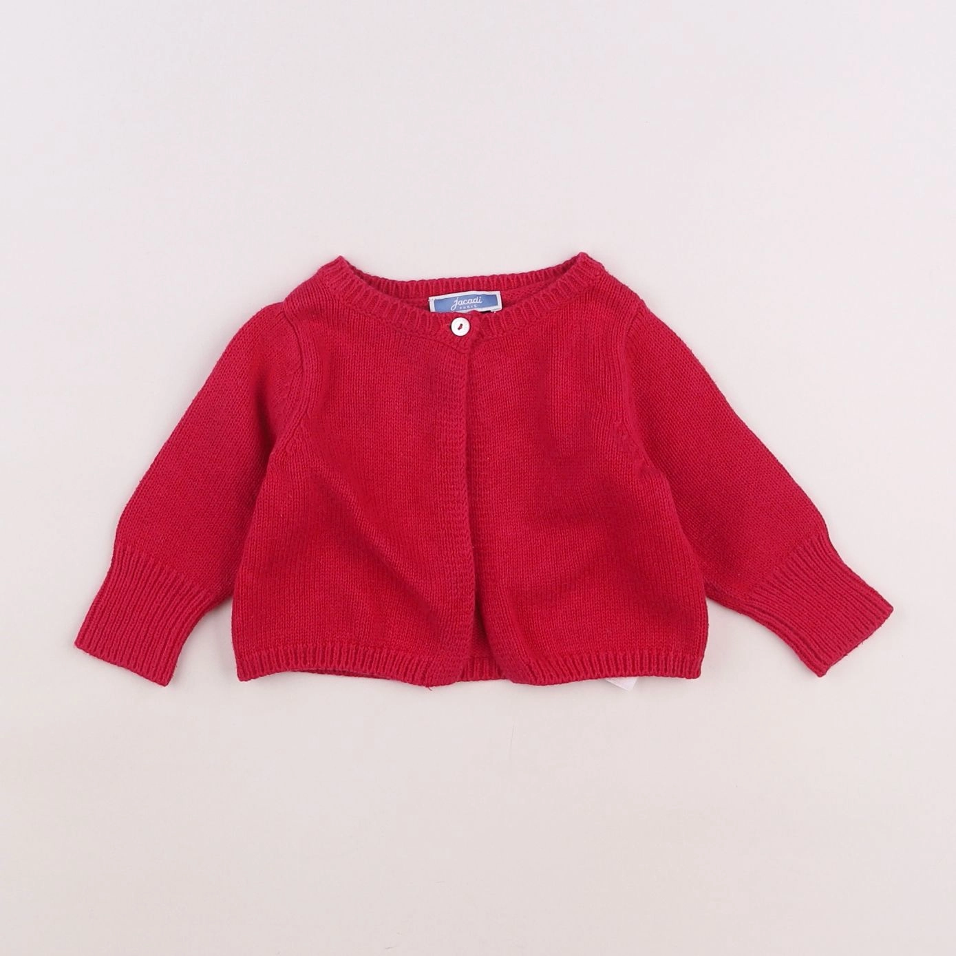 Jacadi - gilet rose - 6 mois
