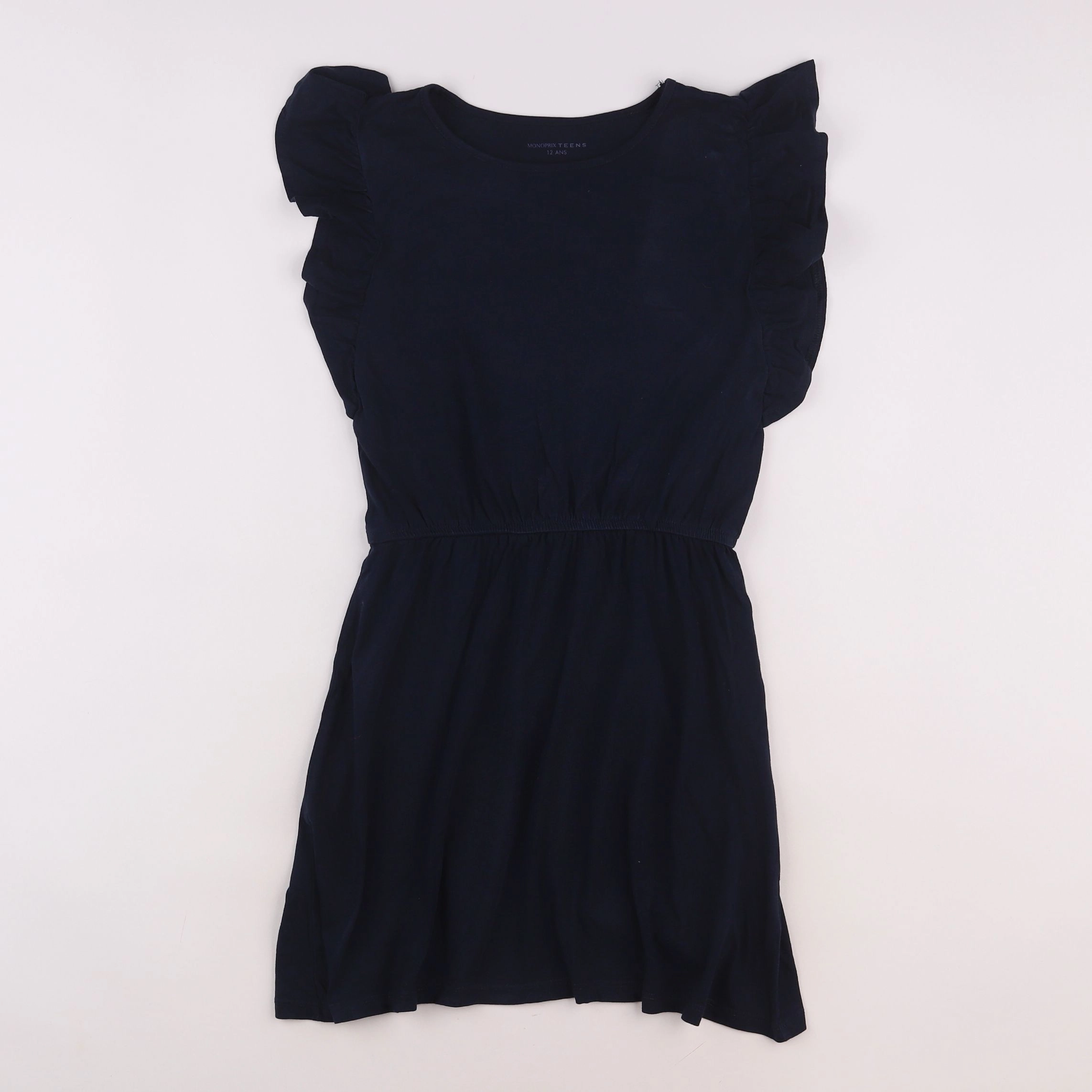 Monoprix - robe bleu - 12 ans
