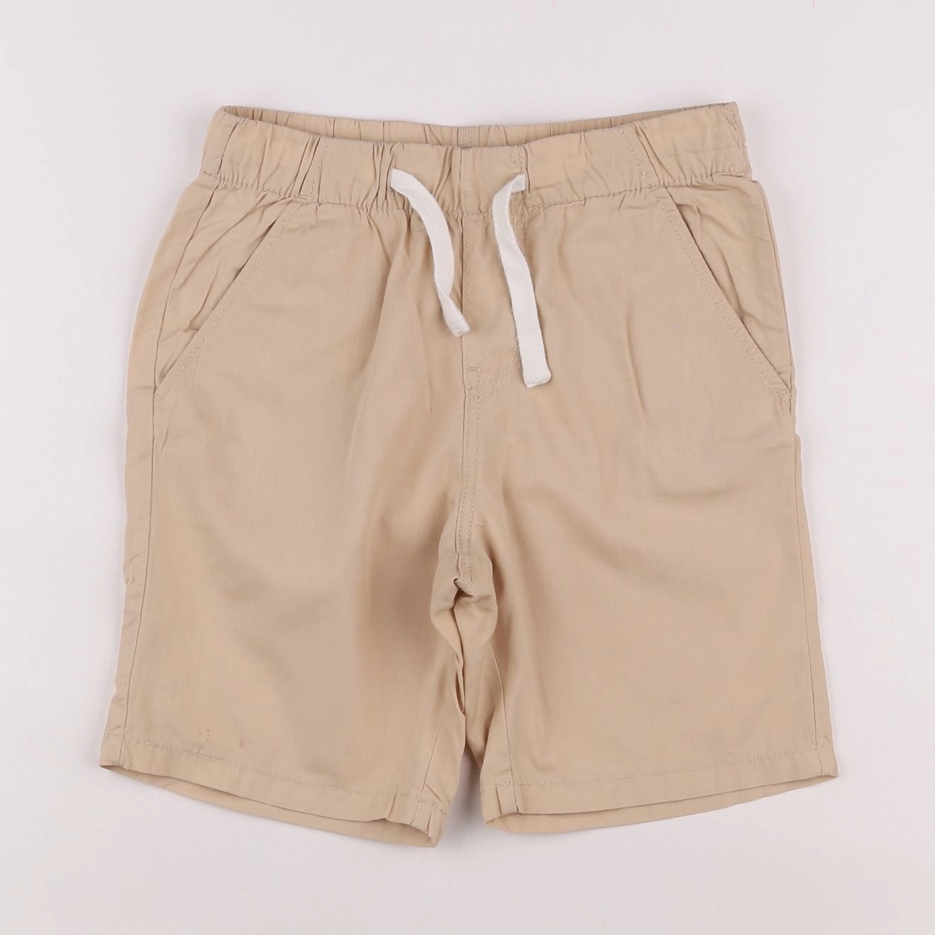 H&M - short marron - 7/8 ans