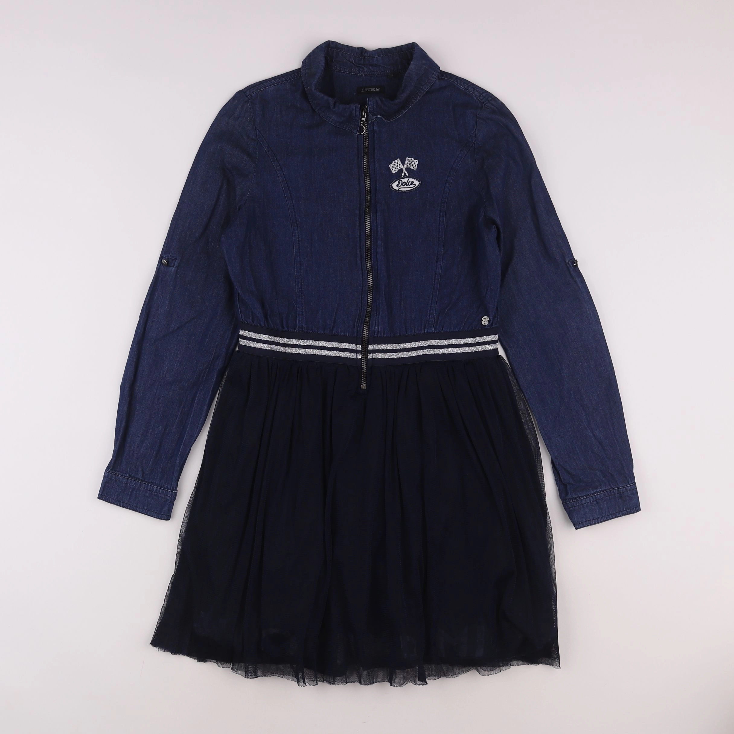 IKKS - robe bleu - 12 ans