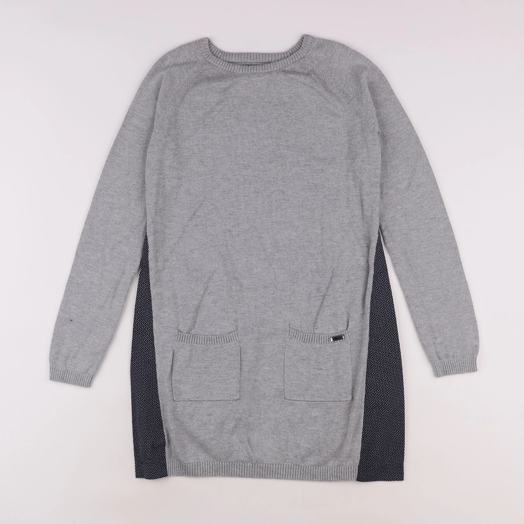 IKKS - robe gris - 10 ans