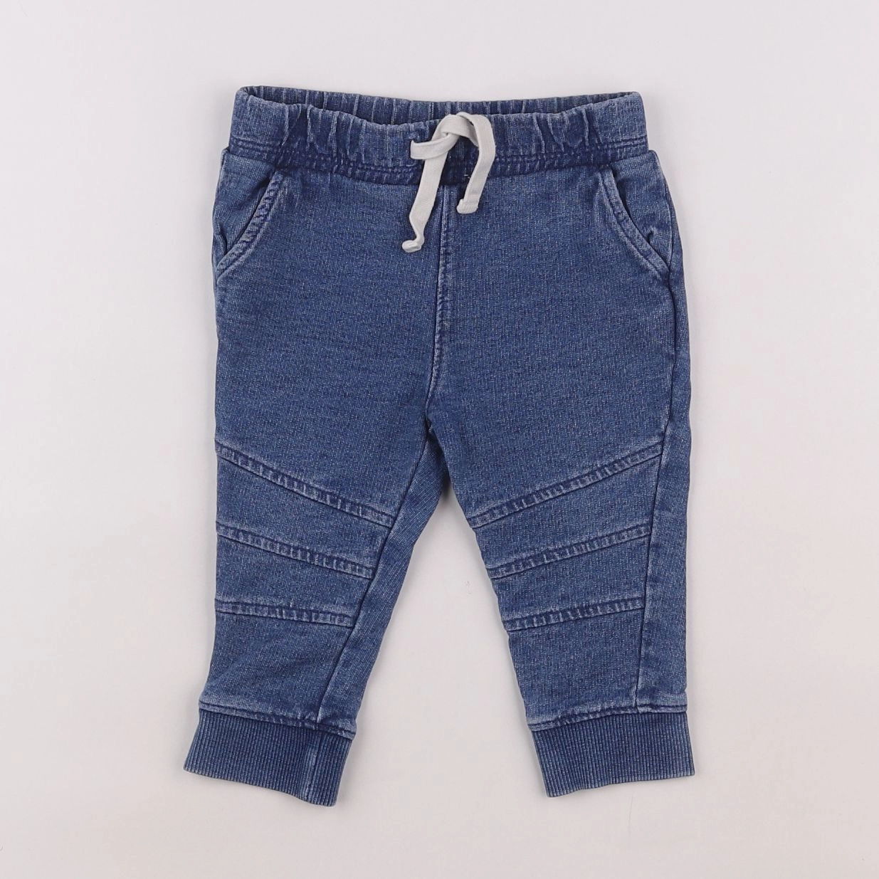 GAP - pantalon bleu - 6/12 mois