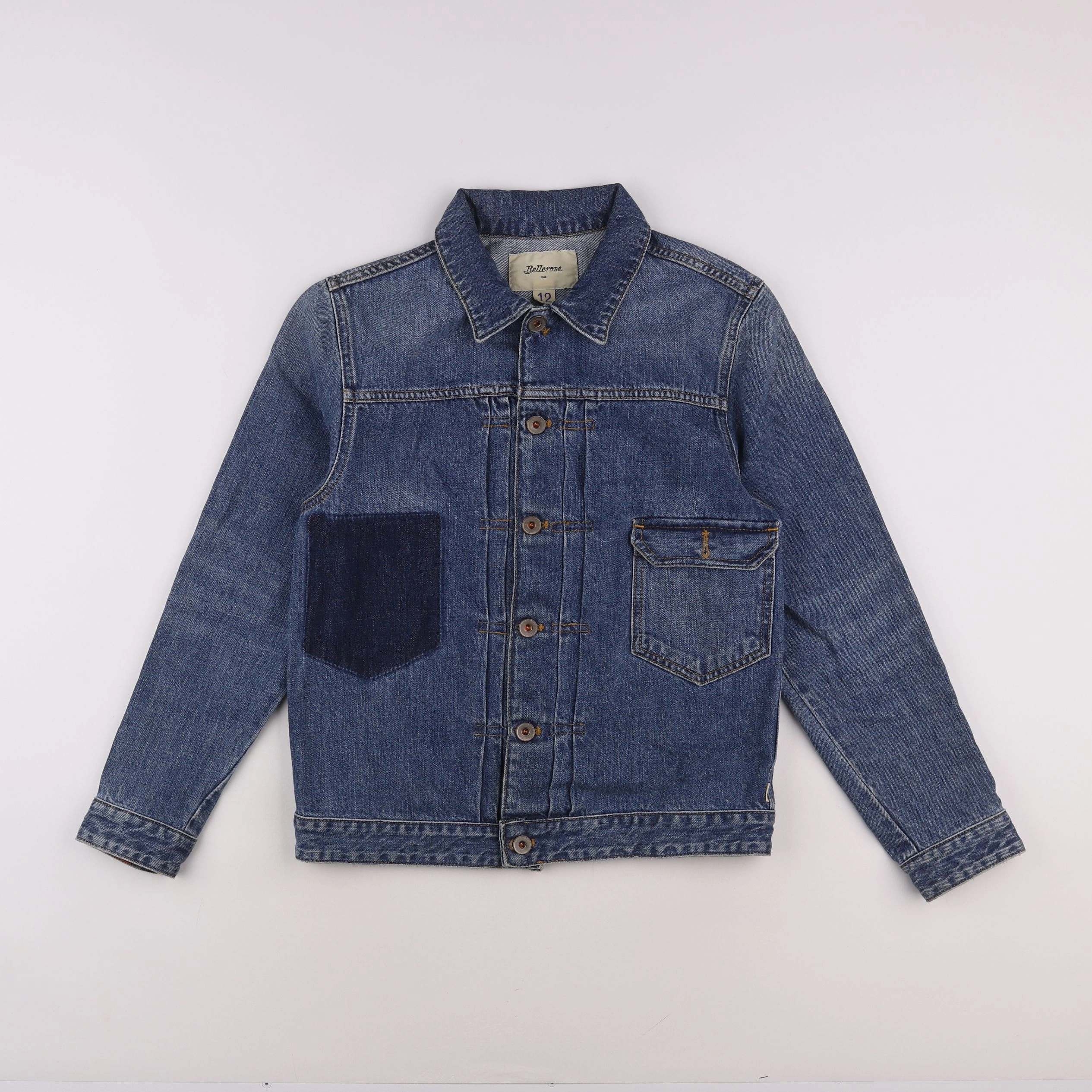 Bellerose - veste bleu - 12 ans