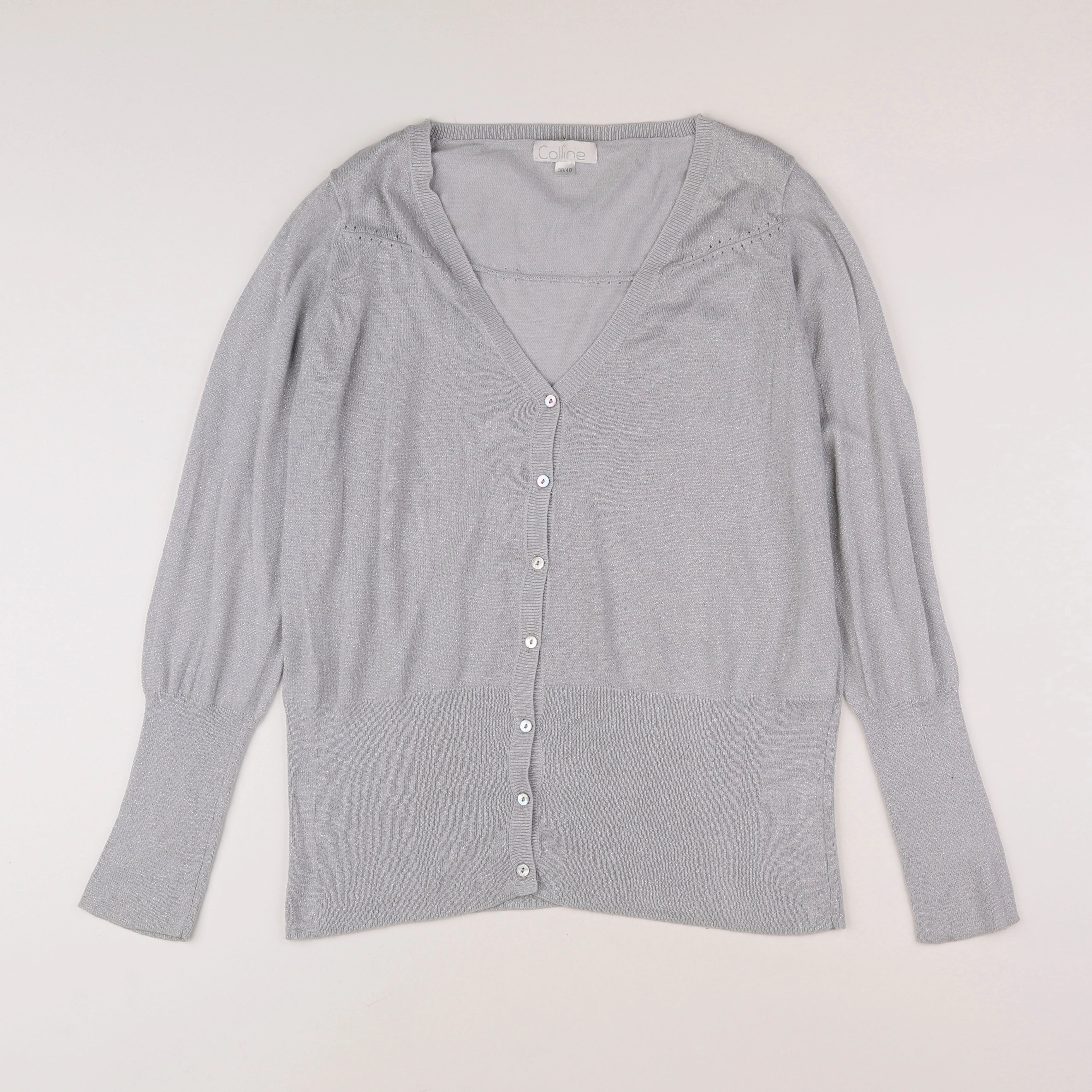 Vertbaudet - gilet grossesse gris, argent - 38 à 40