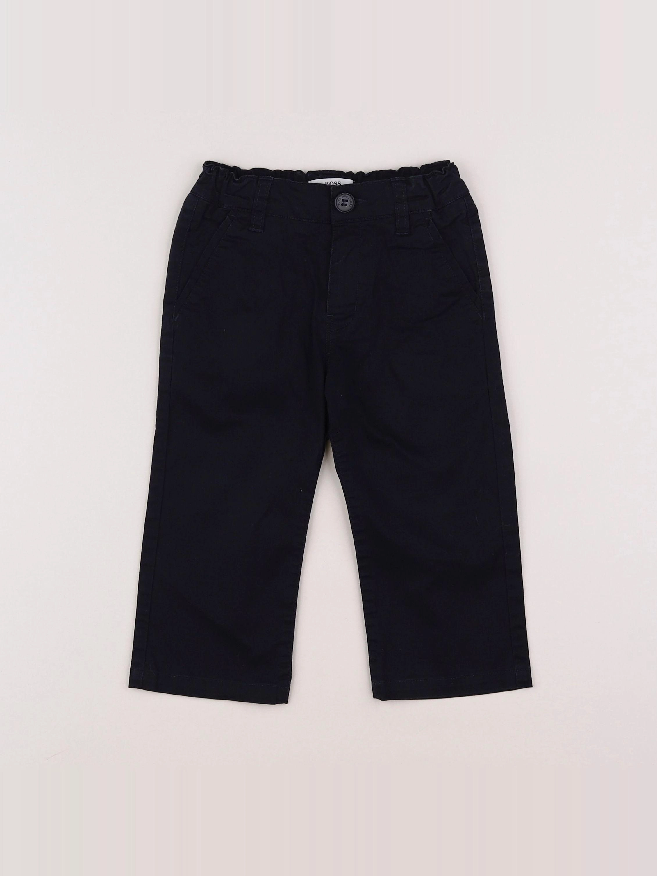 Hugo Boss - pantalon bleu - 18 mois