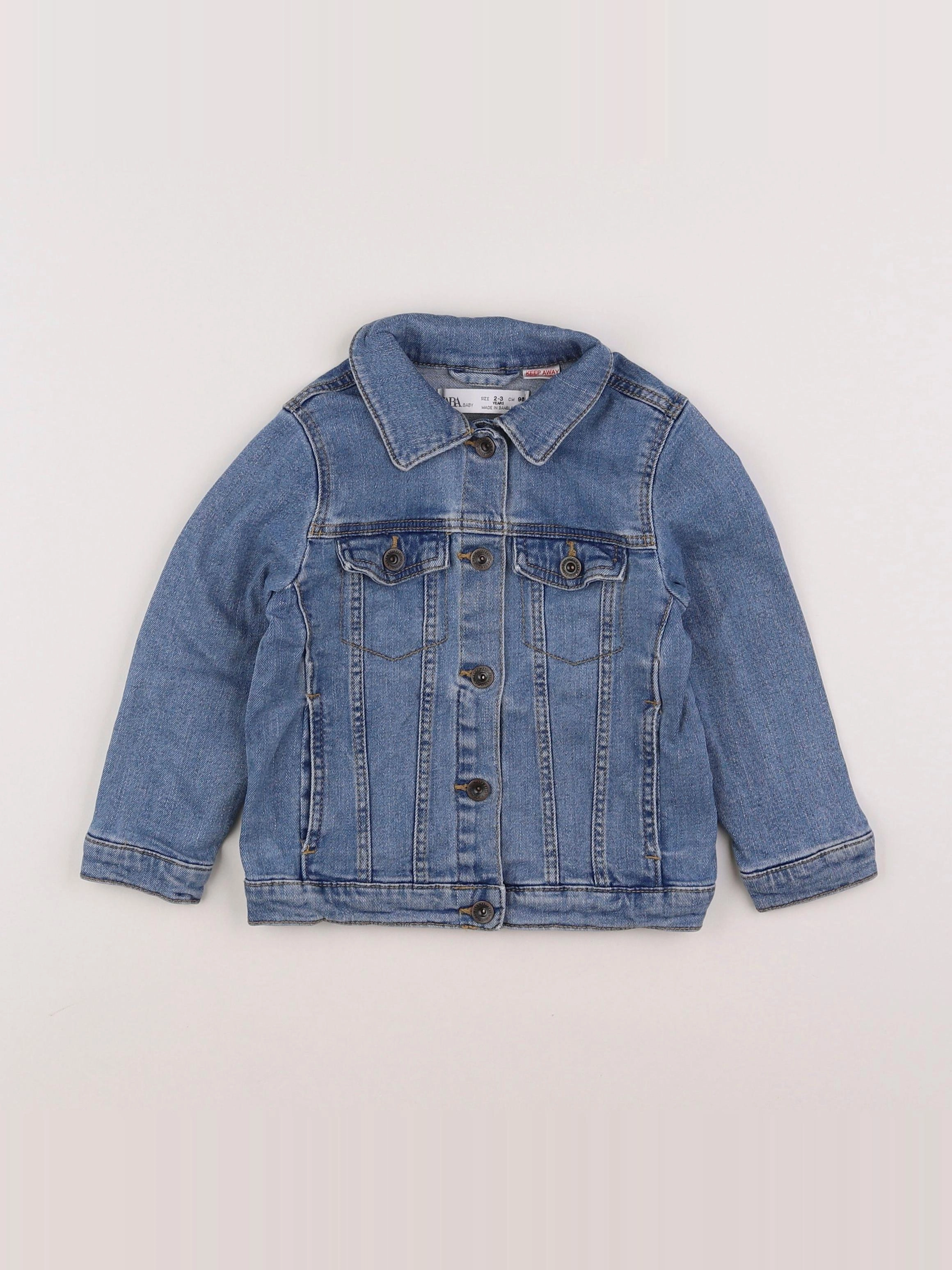 Zara - veste bleu - 2/3 ans