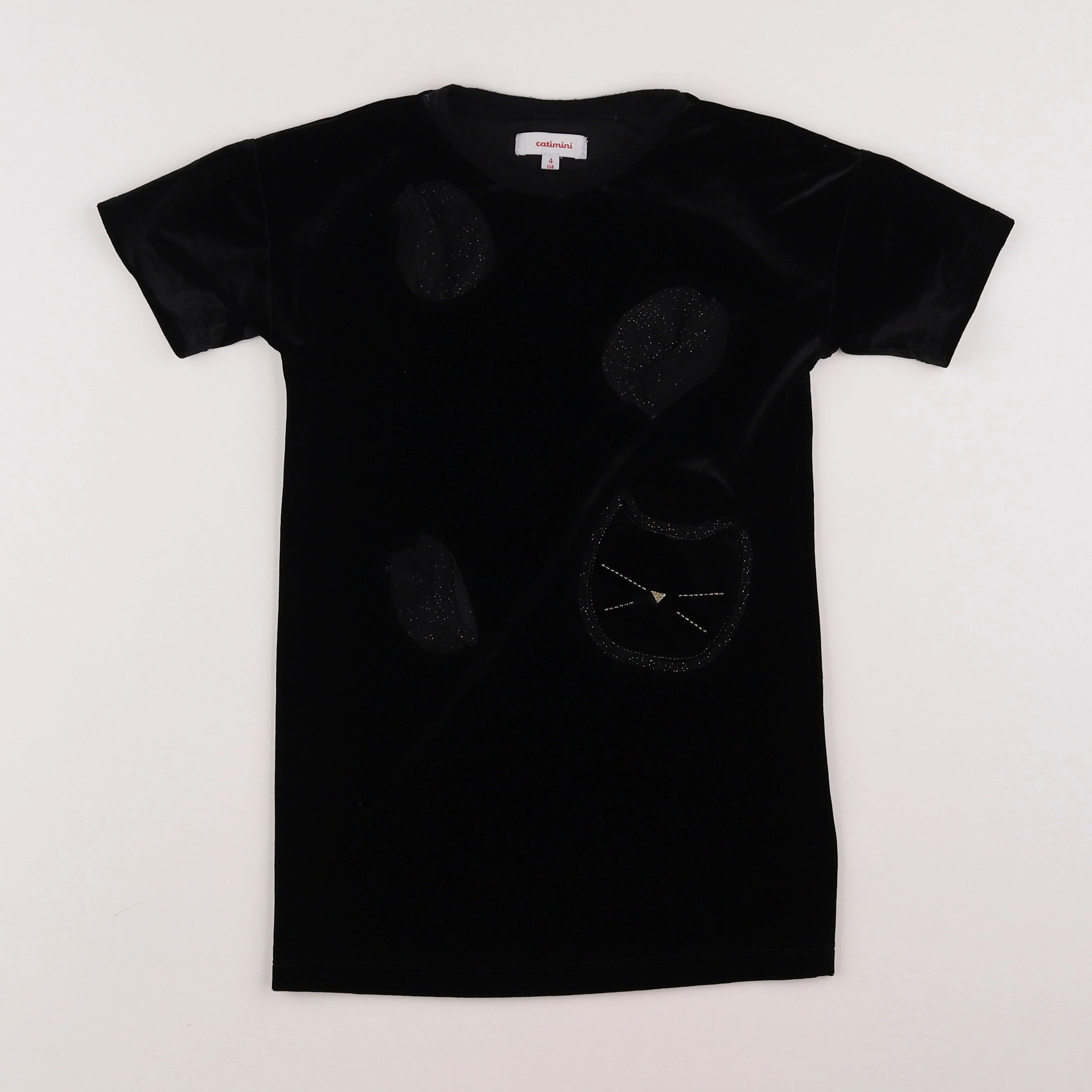 Catimini - robe noir - 4 ans